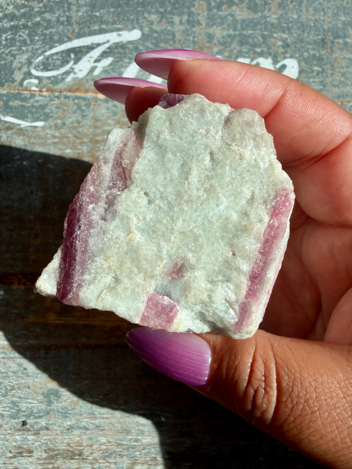 Gorgeous Pink Tourmaline in Quartz on Stand | Brazil | Opt 3