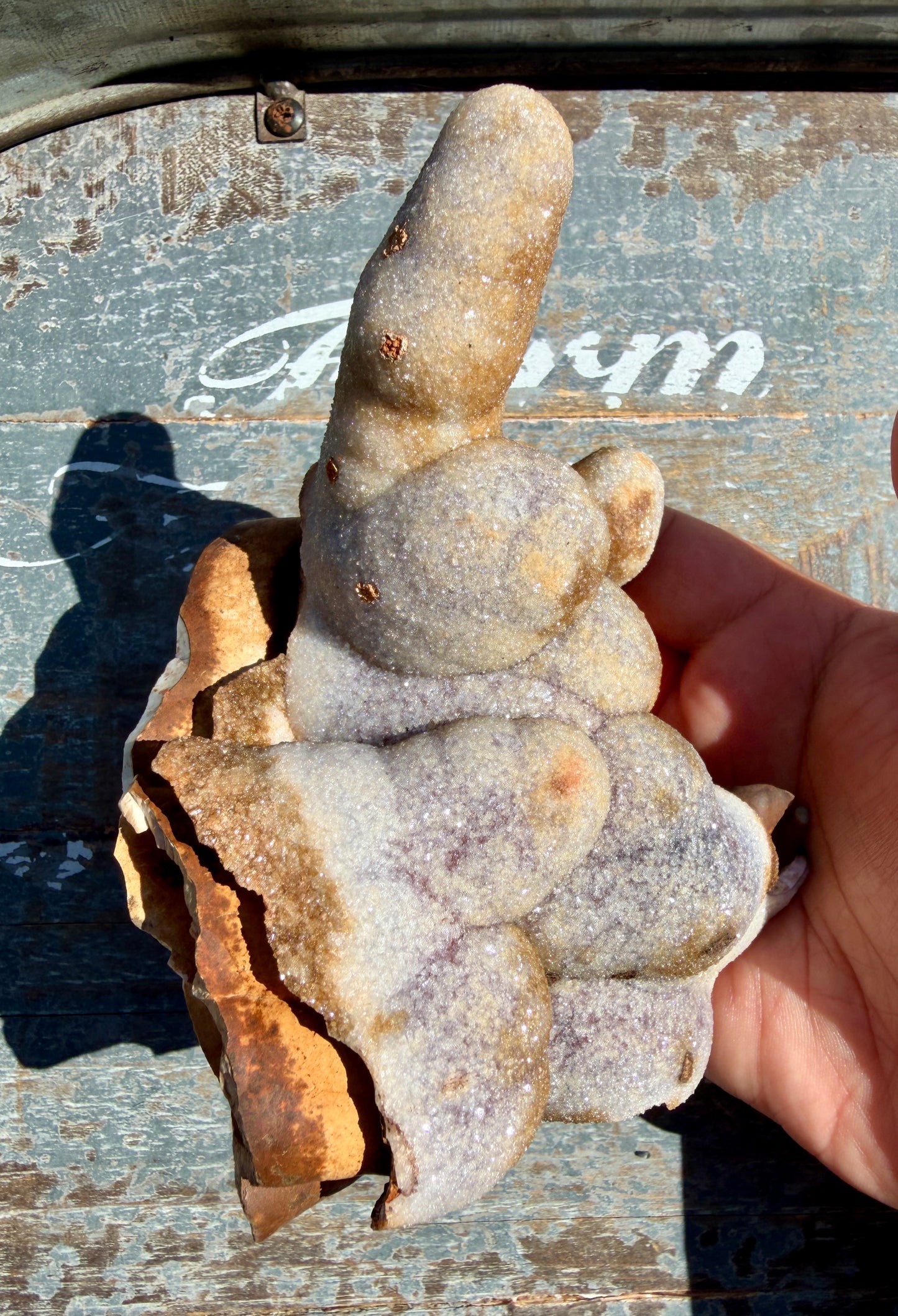 Gorgeous Sparkly Botryoidal Specimen | Brazil | Opt 99 (VIDEO IN LISTING)