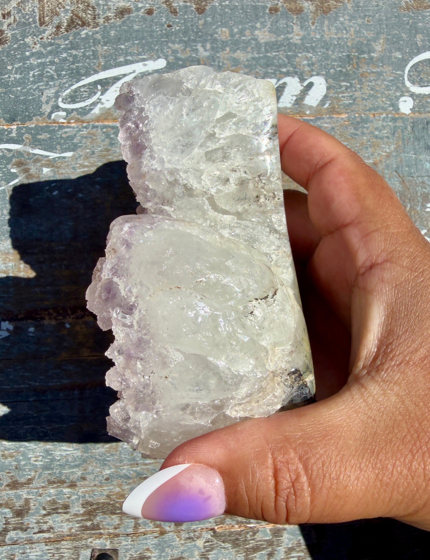 Sparkly Druzy Amethyst Cat (hand carved) | Brazil | Opt 95 (VIDEO IN LISTING)