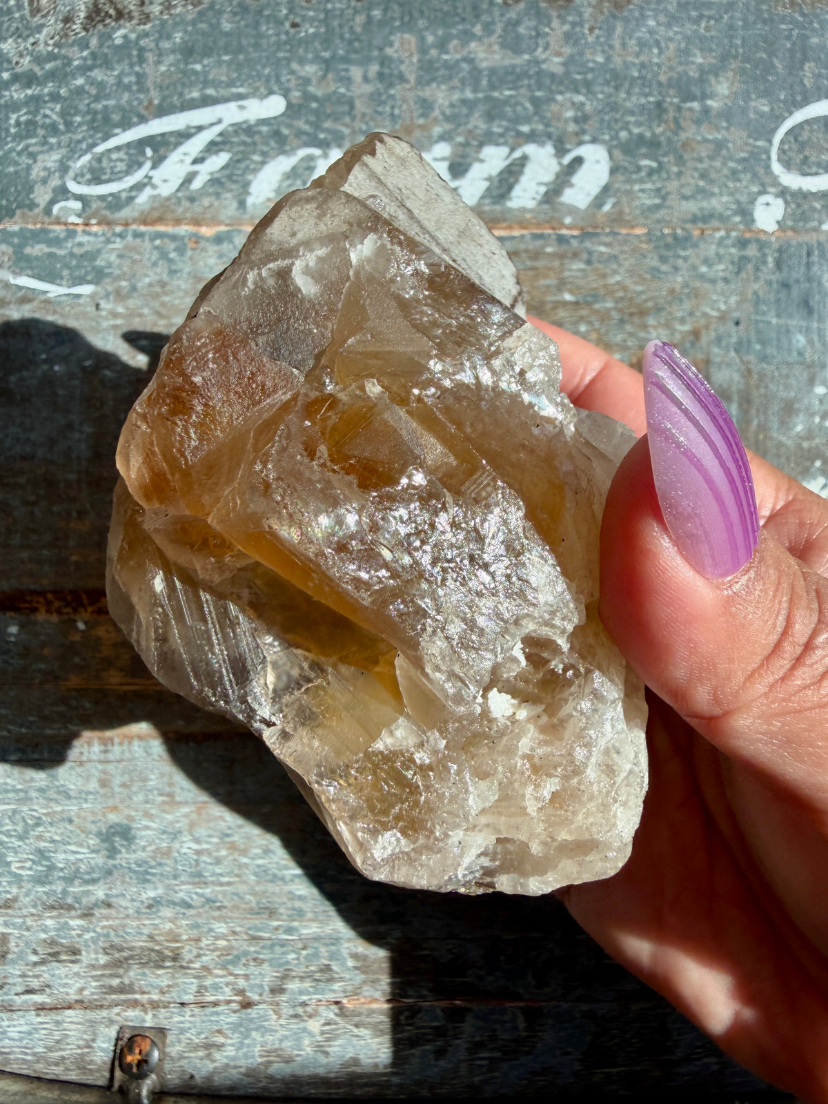 Gorgeous Black Tourmaline in Citrine Quartz on Stand | Brazil | Opt 2