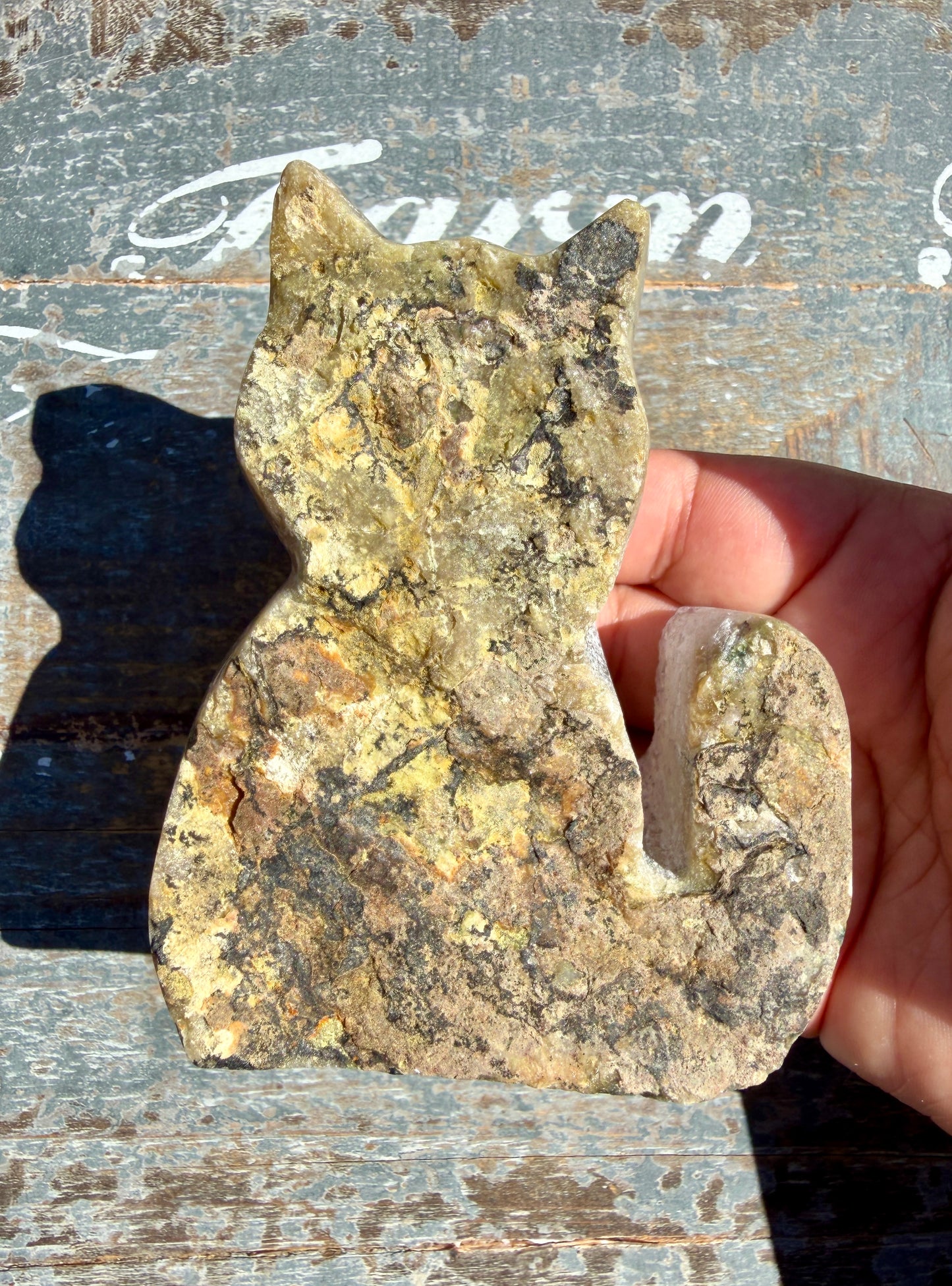 Sparkly Druzy Amethyst Cat (hand carved) | Brazil | Opt 97 (VIDEO IN LISTING)