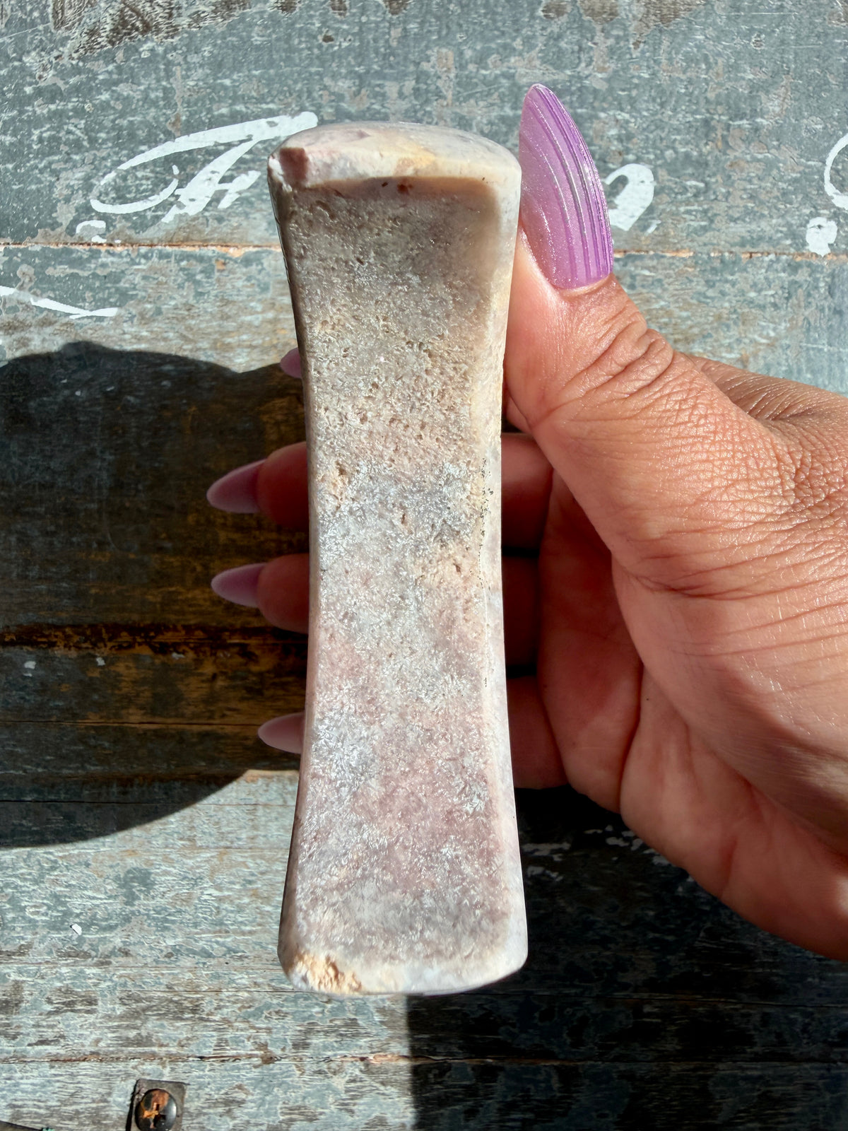 Gorgeous Pink Amethyst Moon on Stand | Brazil | Opt 16