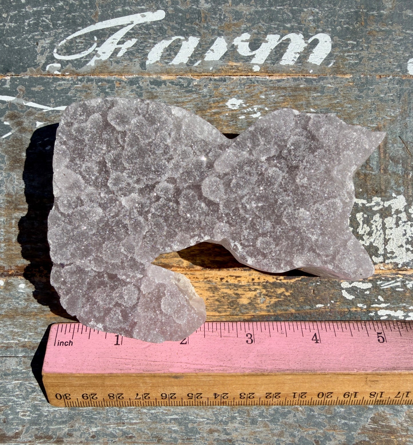 Sparkly Druzy Amethyst Cat (hand carved) | Brazil | Opt 98 (VIDEO IN LISTING)