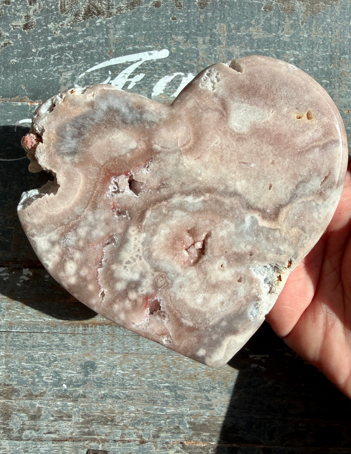 Gorgeous Pink Amethyst Heart on Stand | Brazil | Opt 7