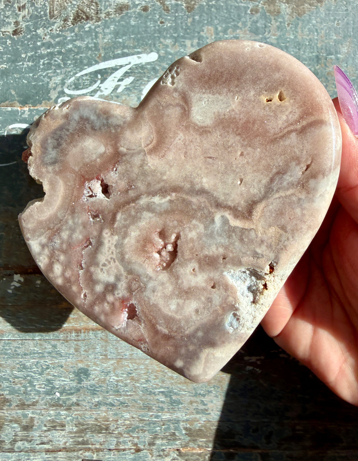Gorgeous Pink Amethyst Heart on Stand | Brazil | Opt 7