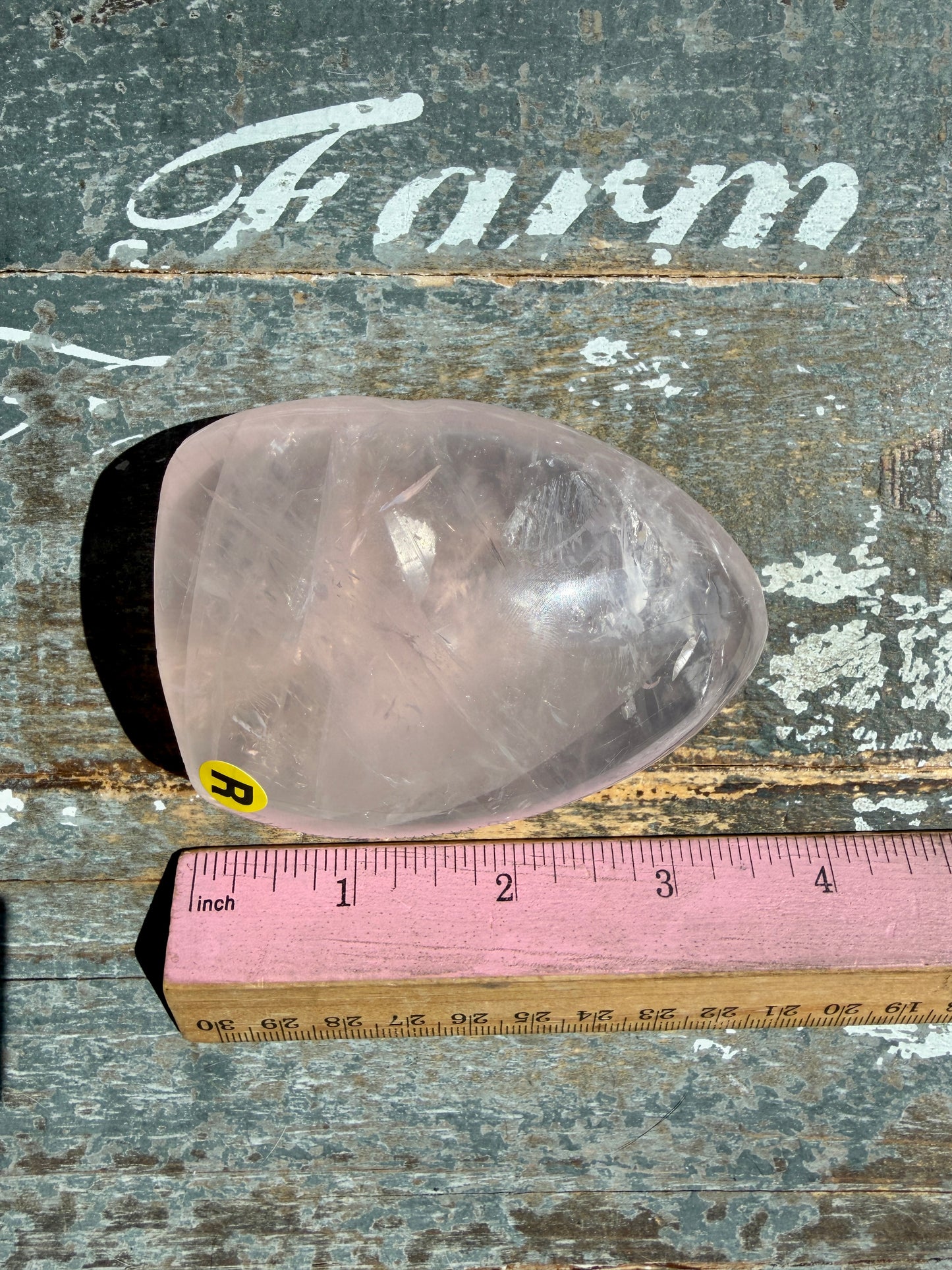 Gorgeous Jelly Rose Quartz Freeform | Opt R (wobbly, Putty Included)