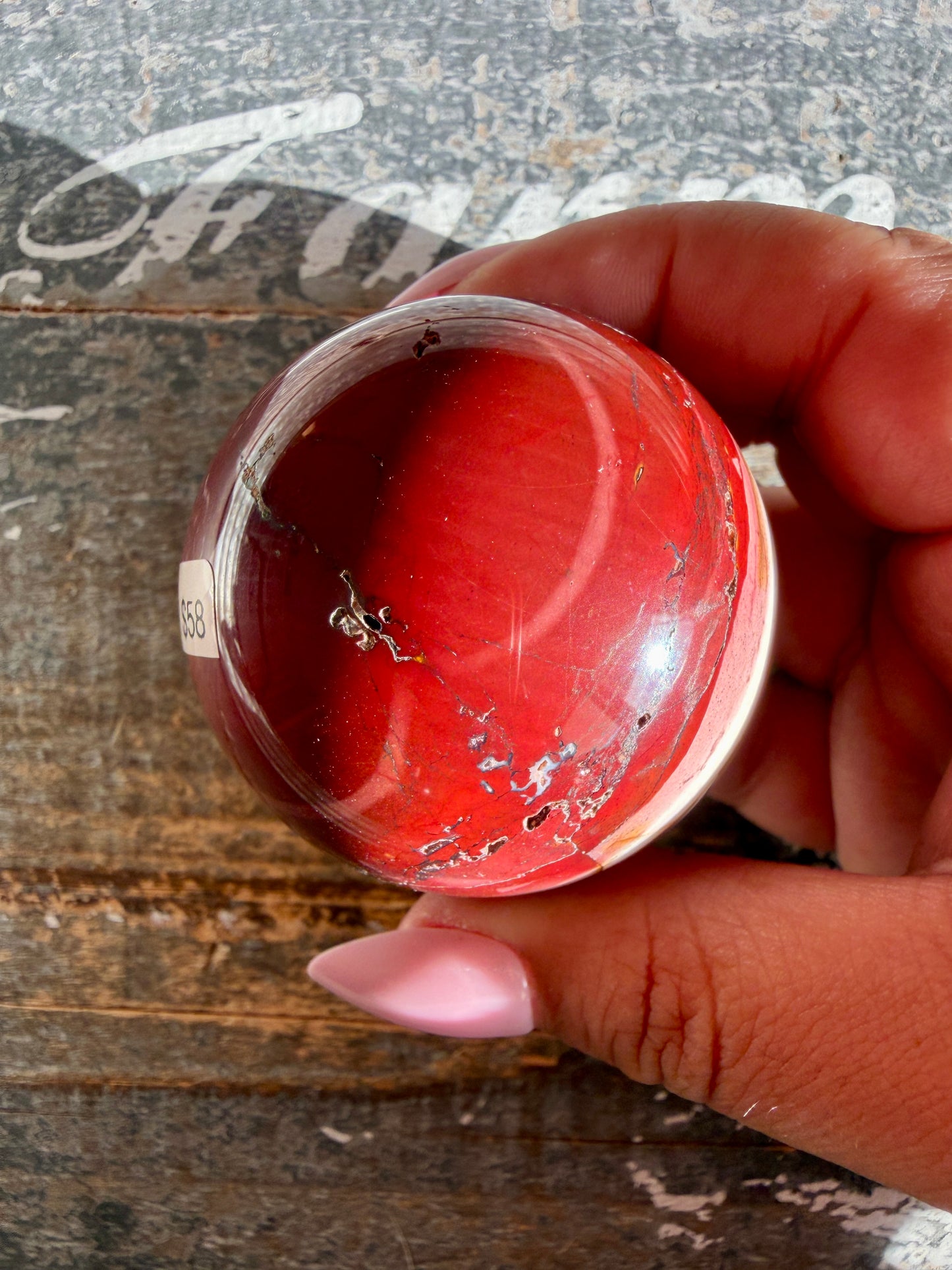 Gorgeous Mookaite Sphere from Australia | Opt R