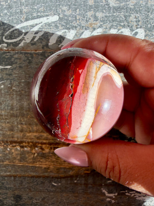 Gorgeous Mookaite Sphere from Australia | Opt R