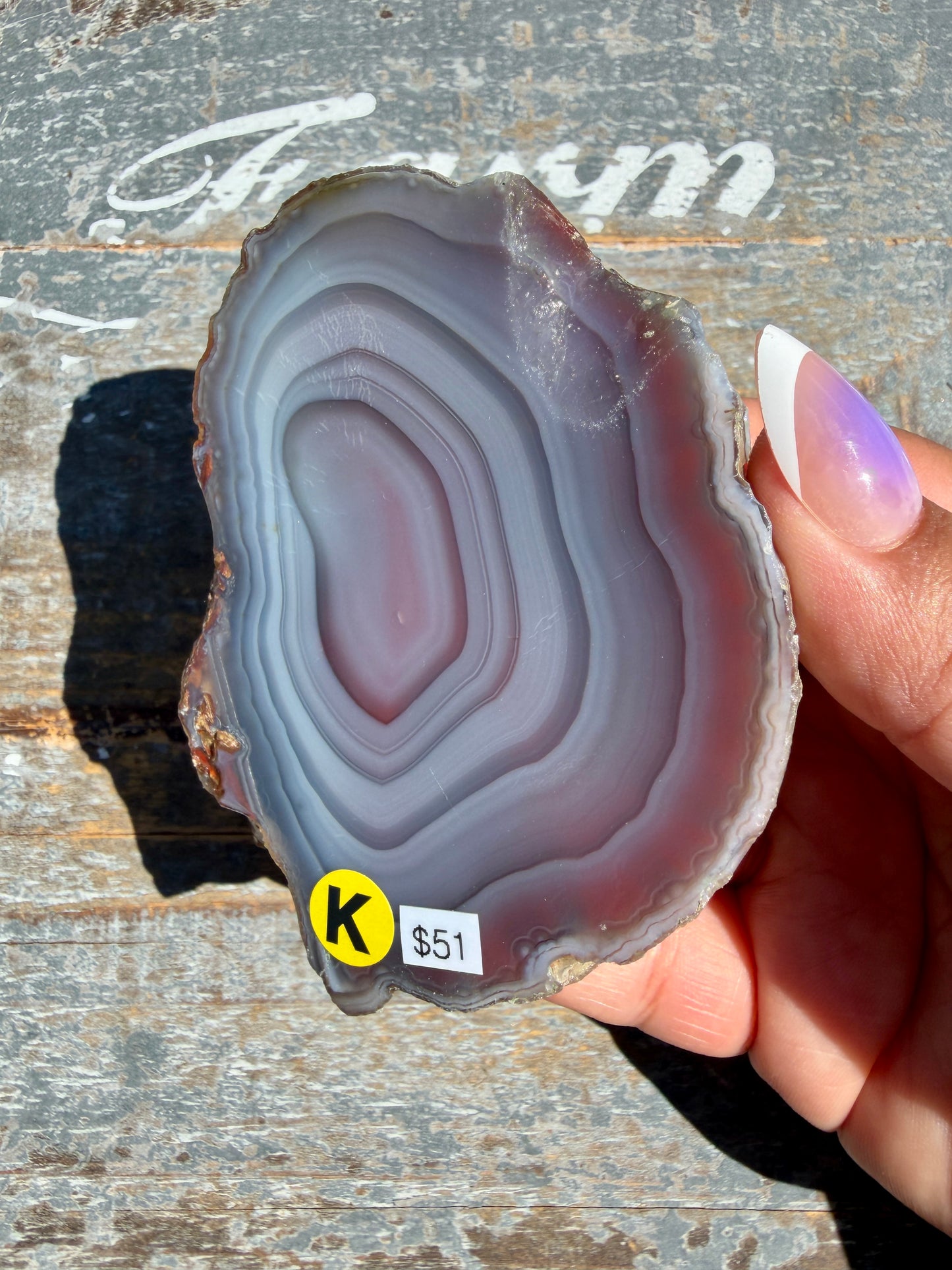 Gorgeous Swazi Agate Slab | Opt K