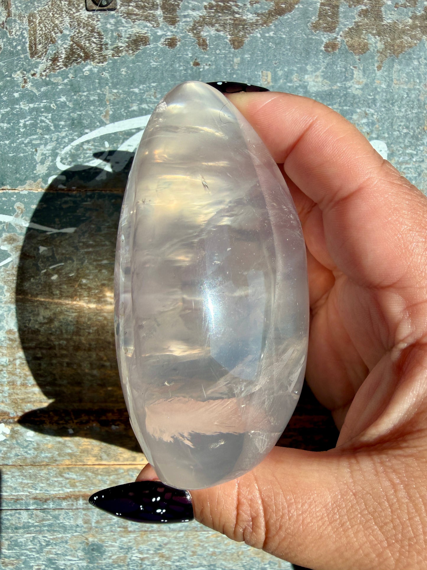 Gorgeous Jelly Rose Quartz Freeform | Opt X