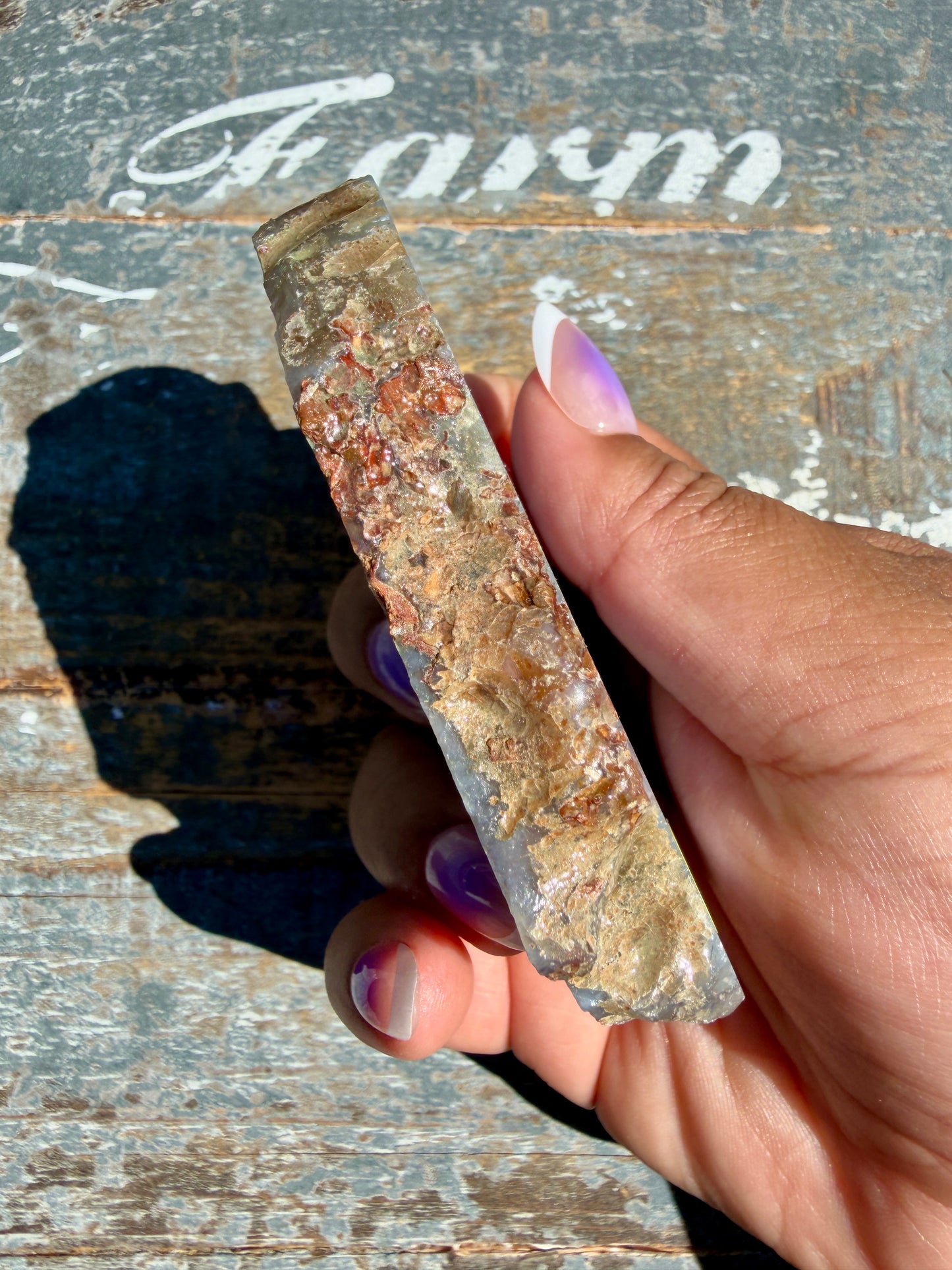 Gorgeous Swazi Agate Slab | Opt K