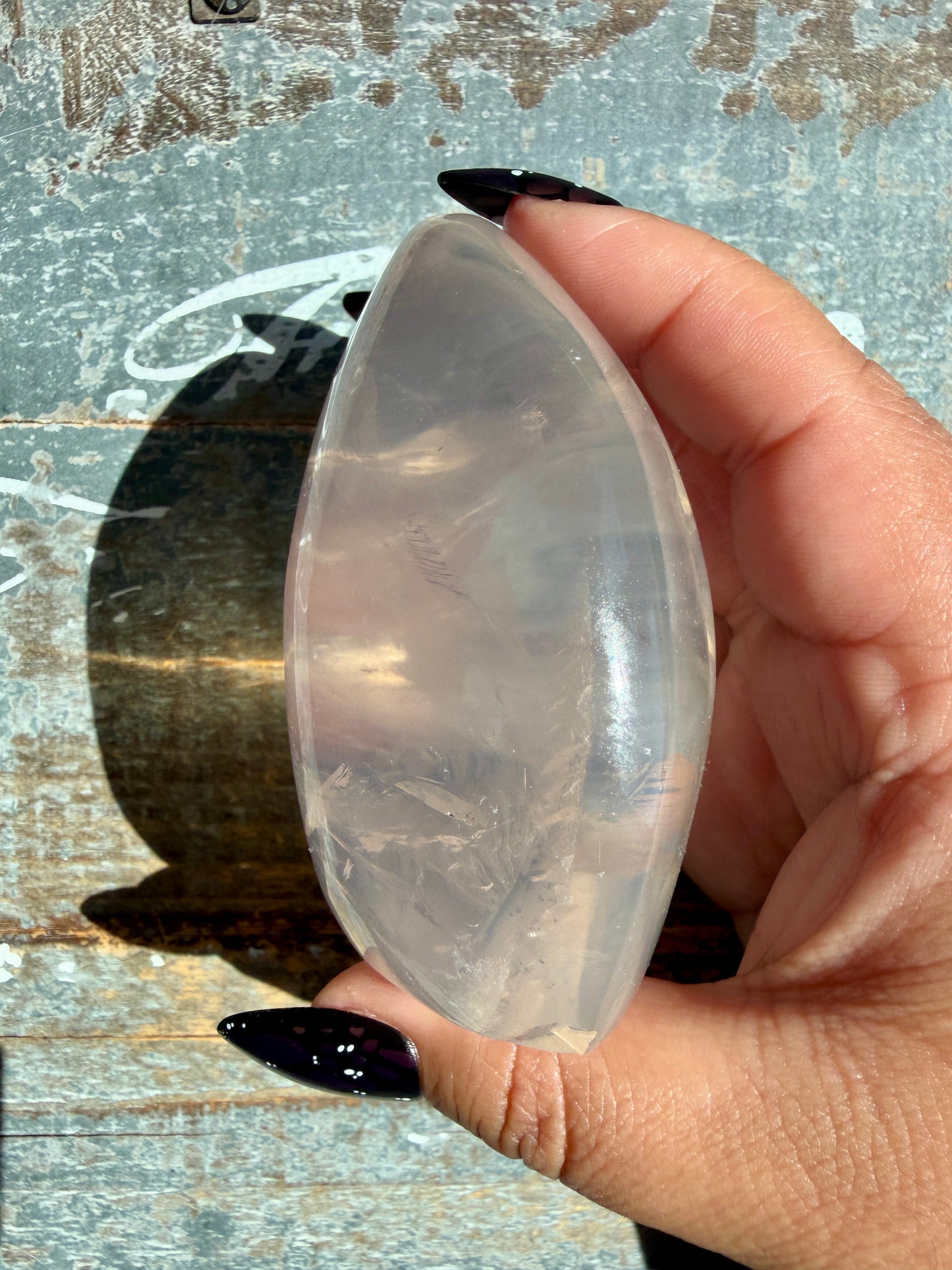 Gorgeous Jelly Rose Quartz Freeform | Opt X