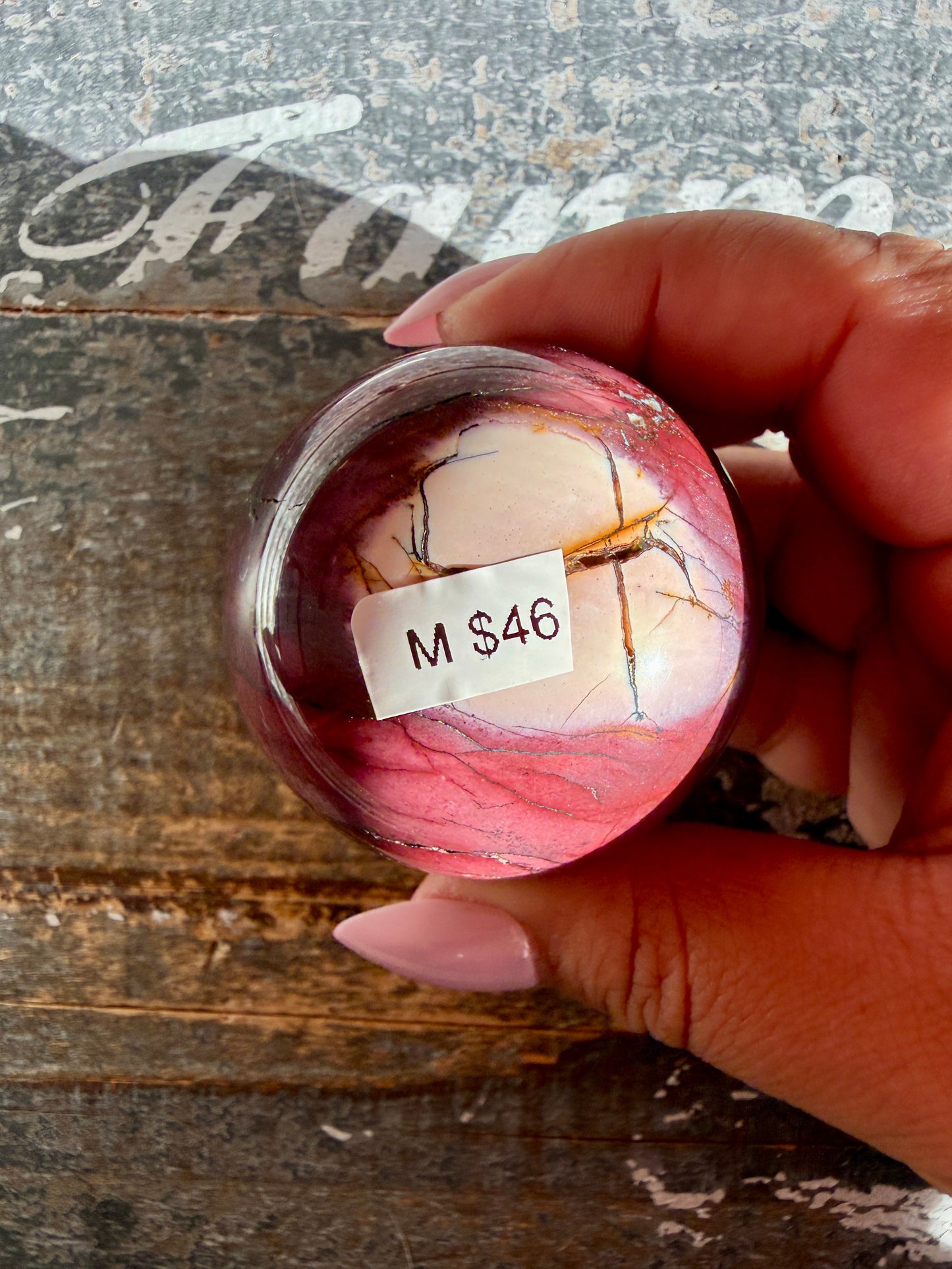 Gorgeous Mookaite Sphere from Australia | Opt M