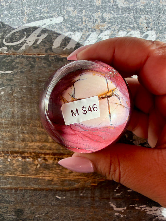 Gorgeous Mookaite Sphere from Australia | Opt M