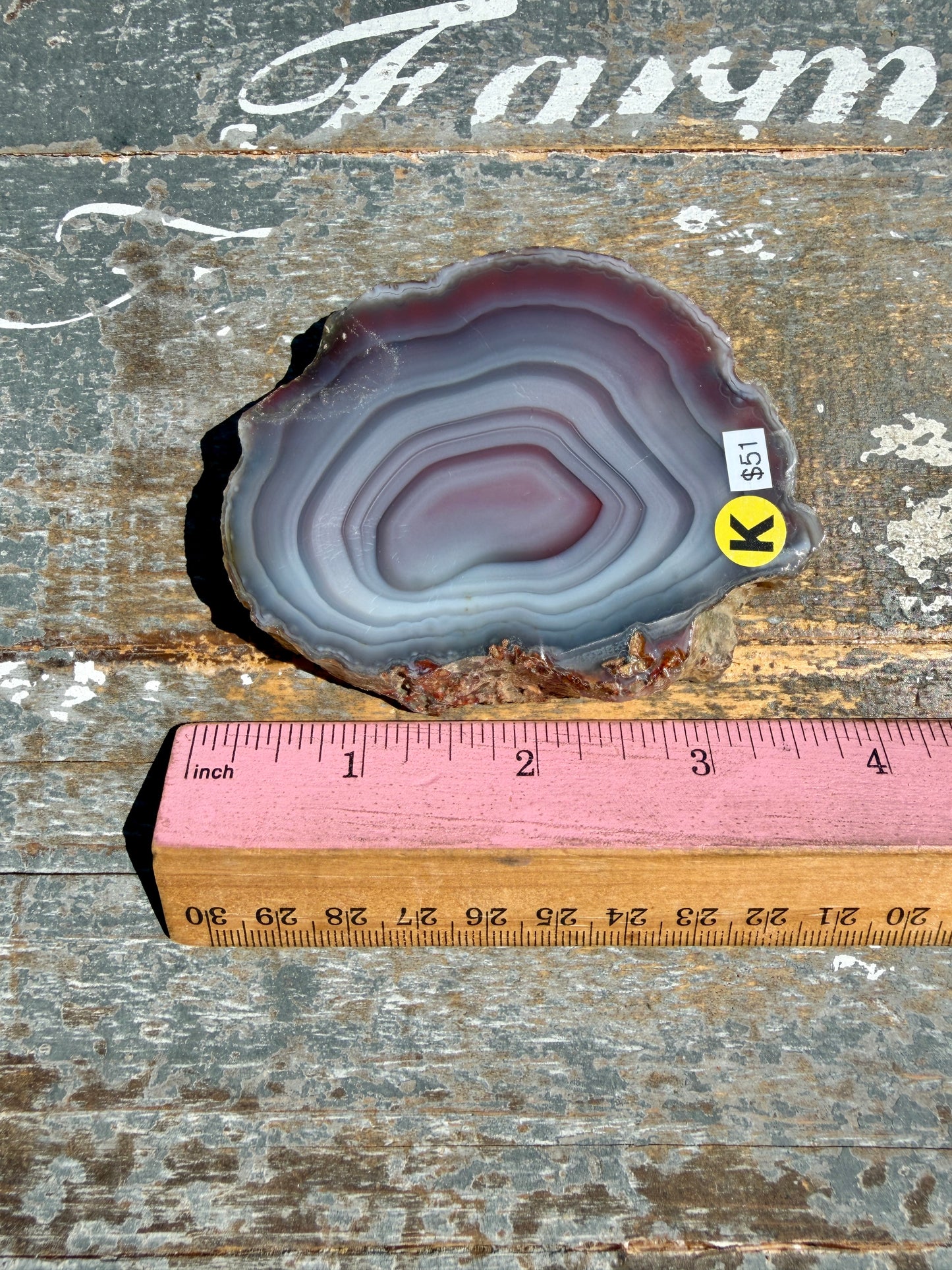 Gorgeous Swazi Agate Slab | Opt K