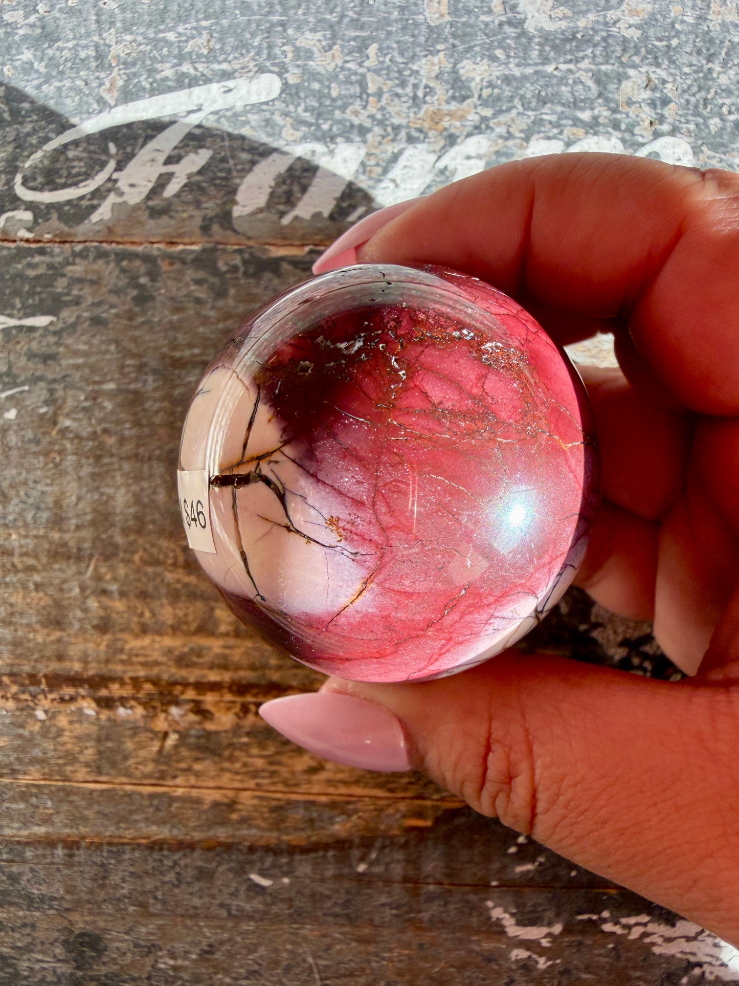 Gorgeous Mookaite Sphere from Australia | Opt M