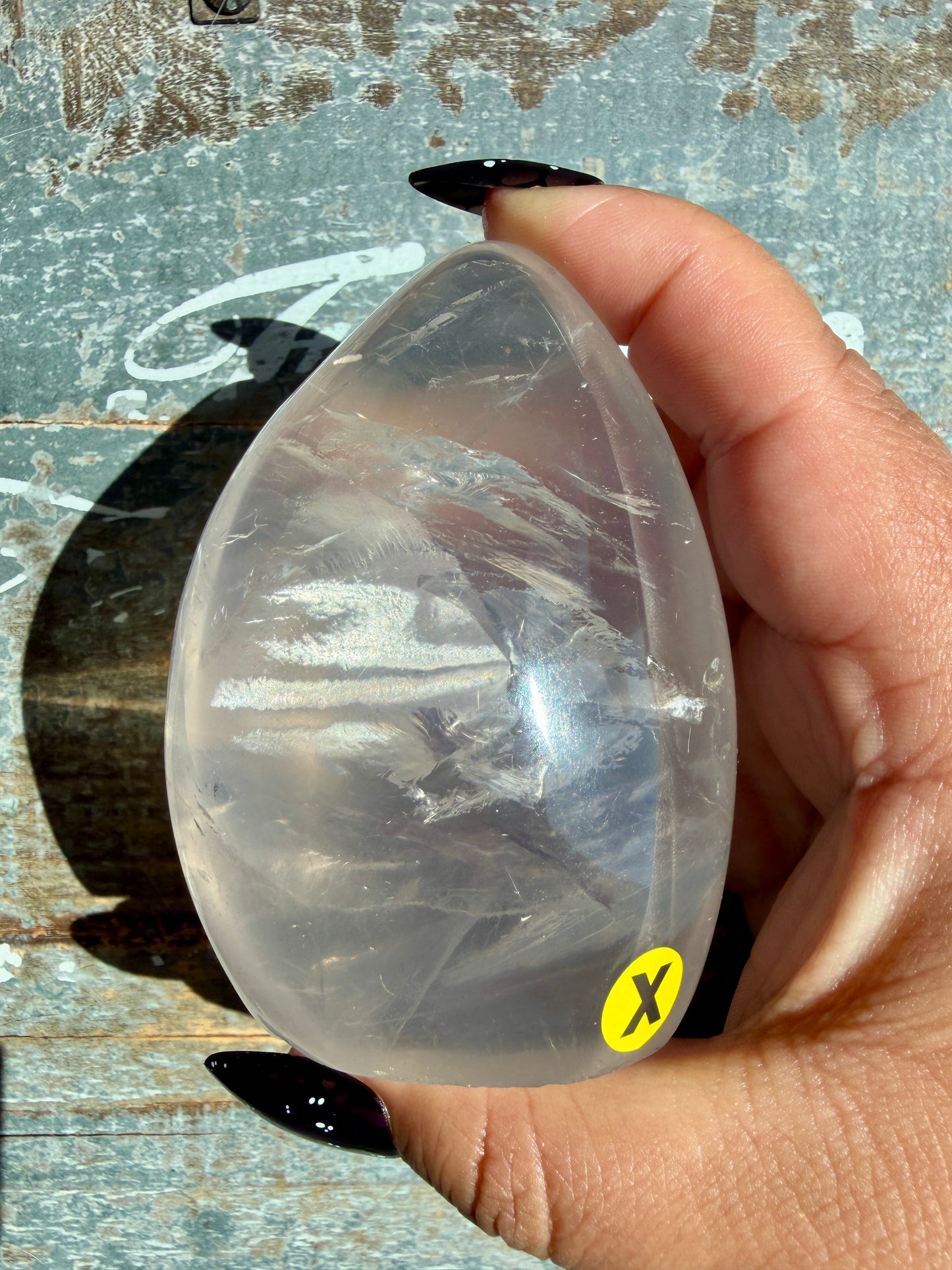 Gorgeous Jelly Rose Quartz Freeform | Opt X