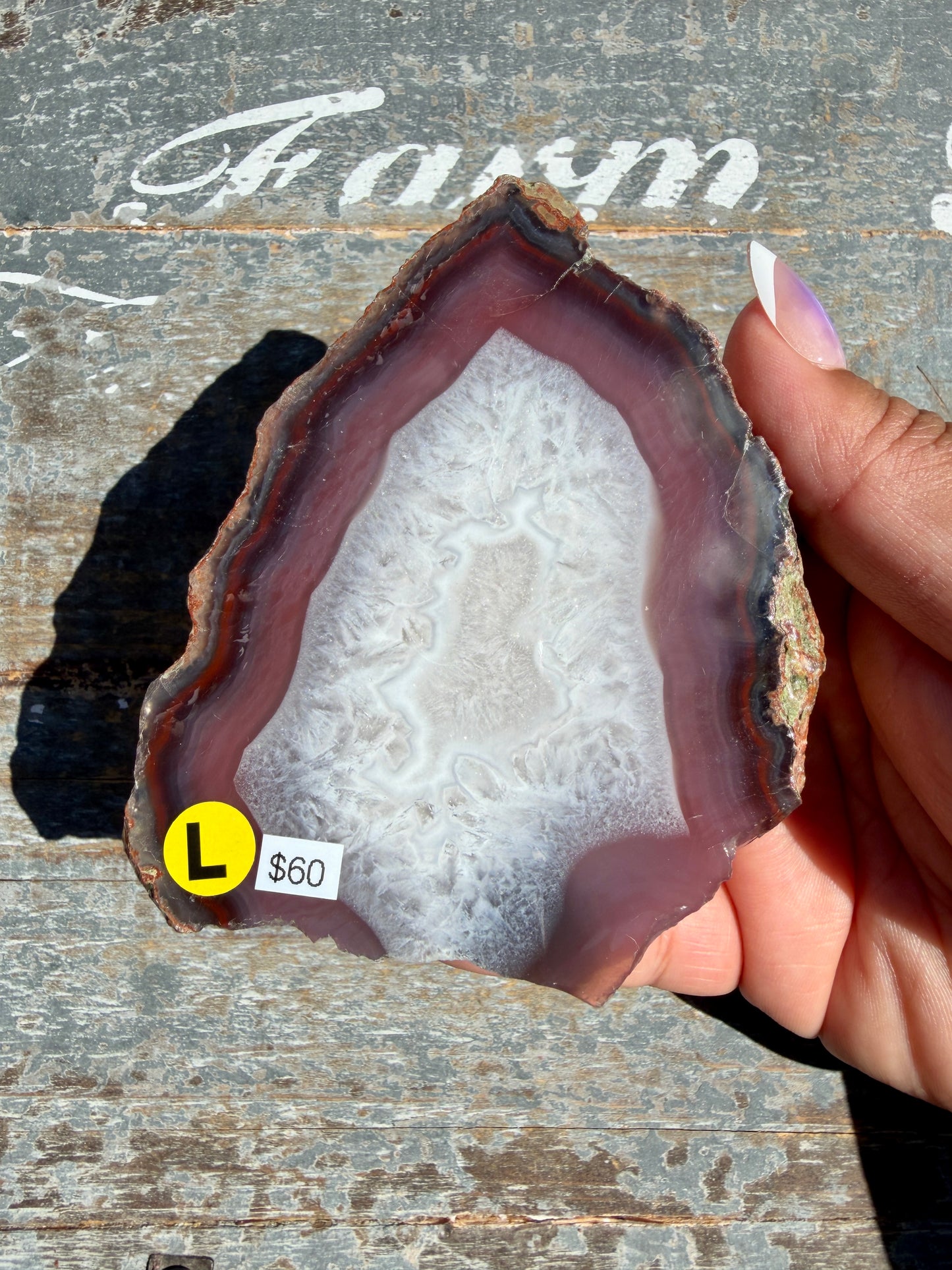 Gorgeous Swazi Agate Slab | Opt L