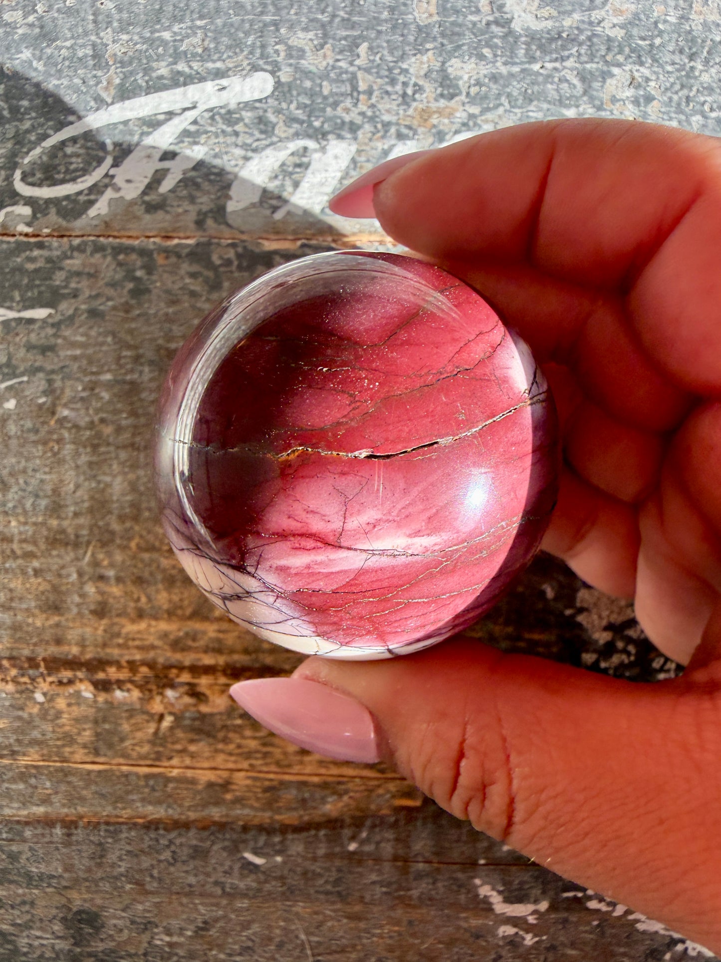 Gorgeous Mookaite Sphere from Australia | Opt M