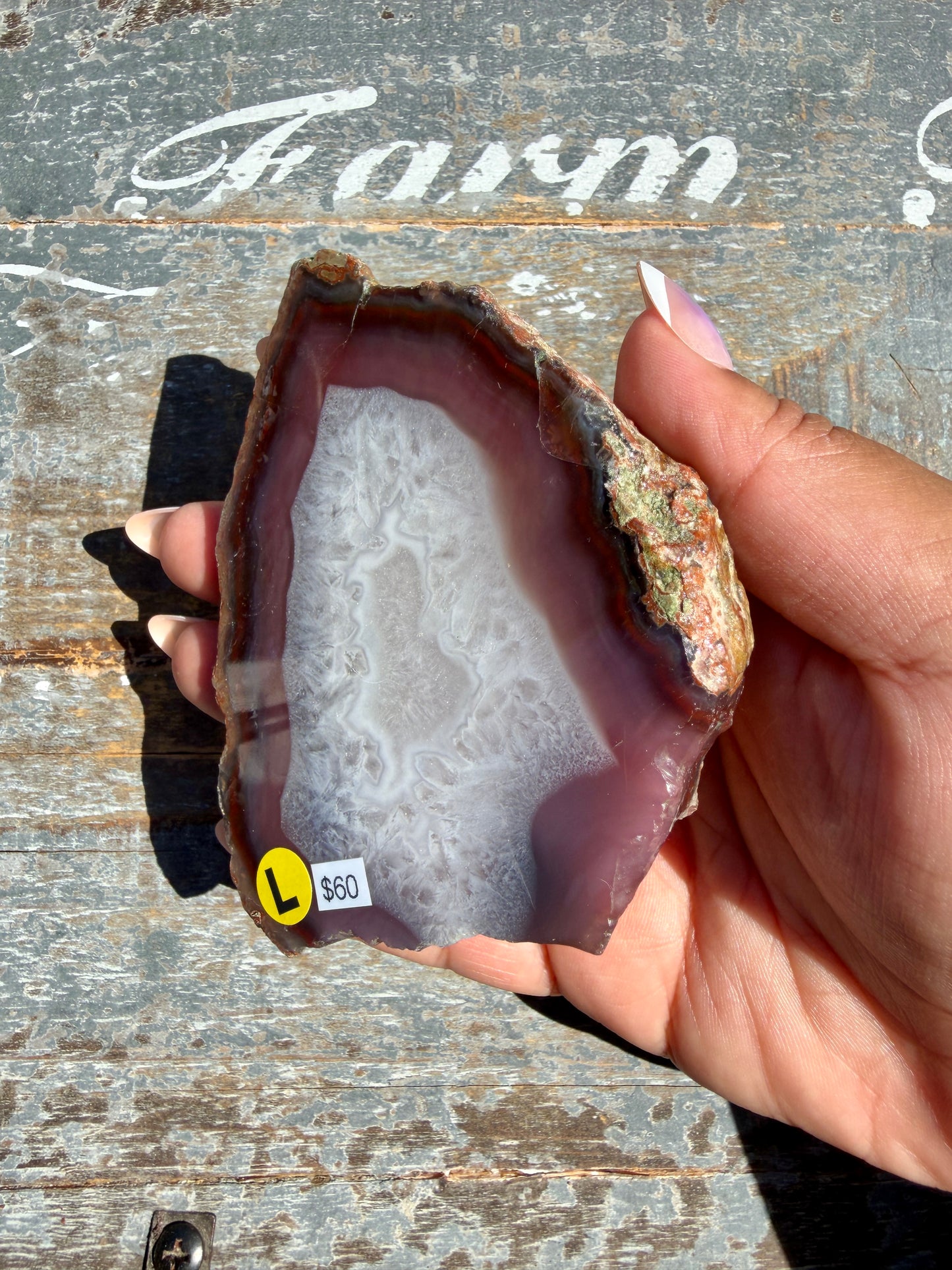 Gorgeous Swazi Agate Slab | Opt L