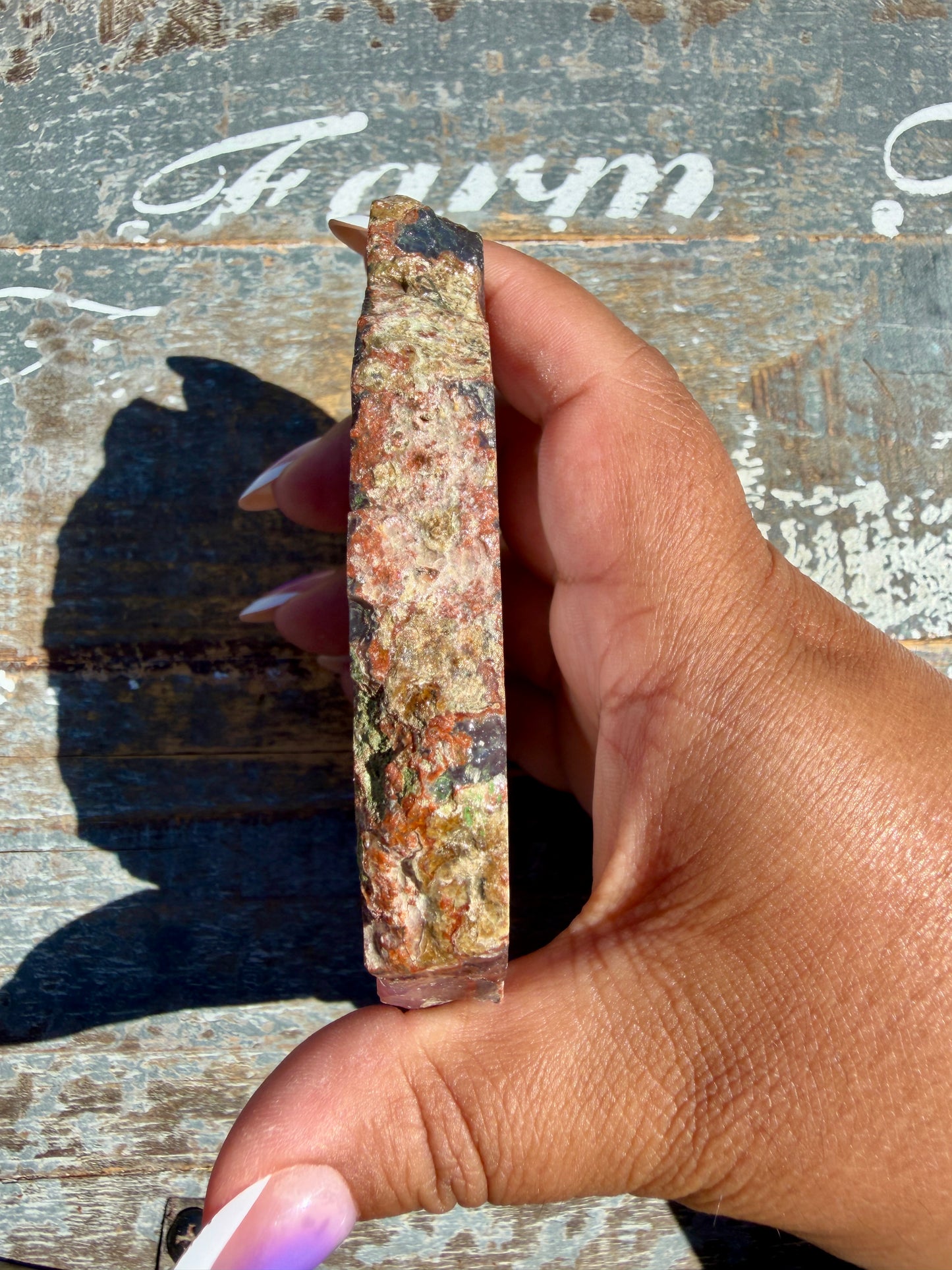 Gorgeous Swazi Agate Slab | Opt L