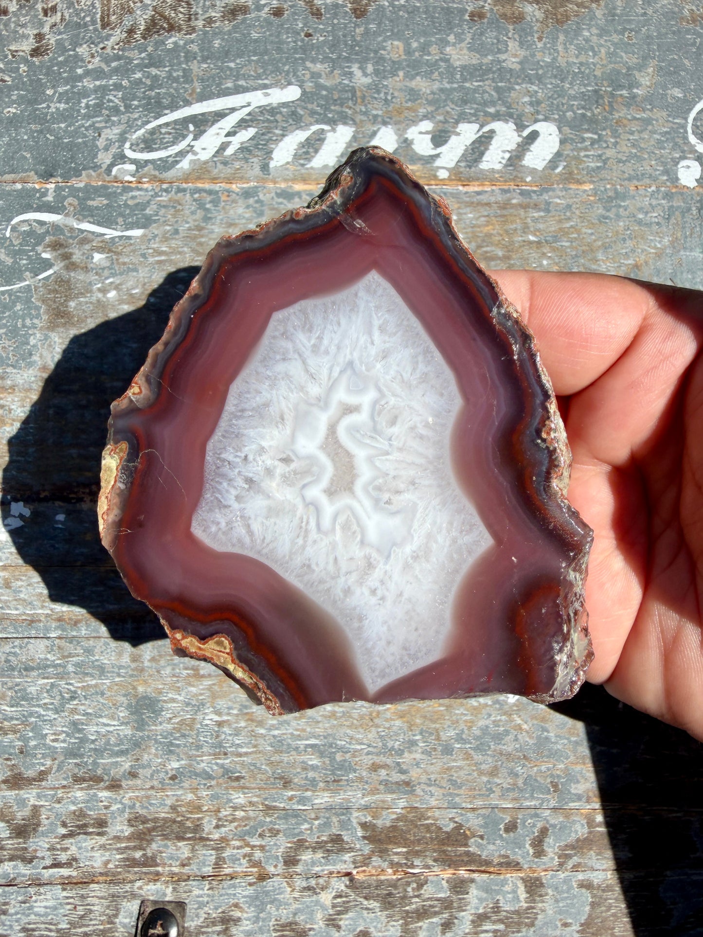 Gorgeous Swazi Agate Slab | Opt L