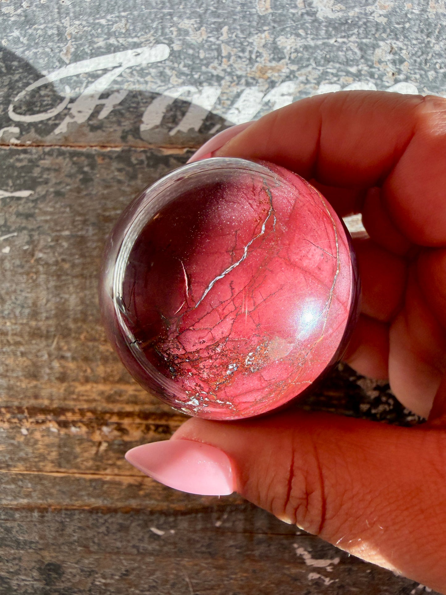 Gorgeous Mookaite Sphere from Australia | Opt M