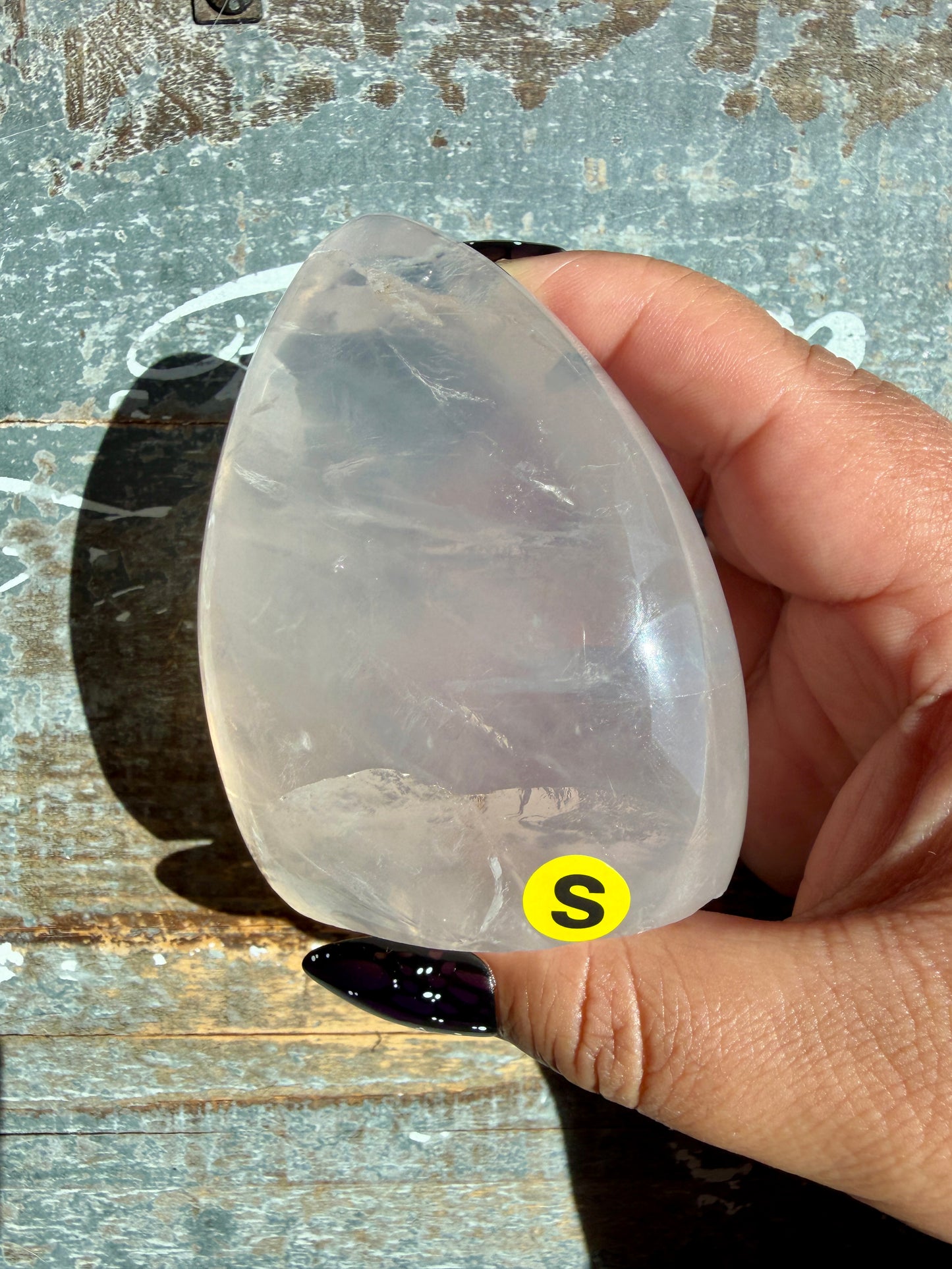 Gorgeous Jelly Rose Quartz Freeform | Opt S