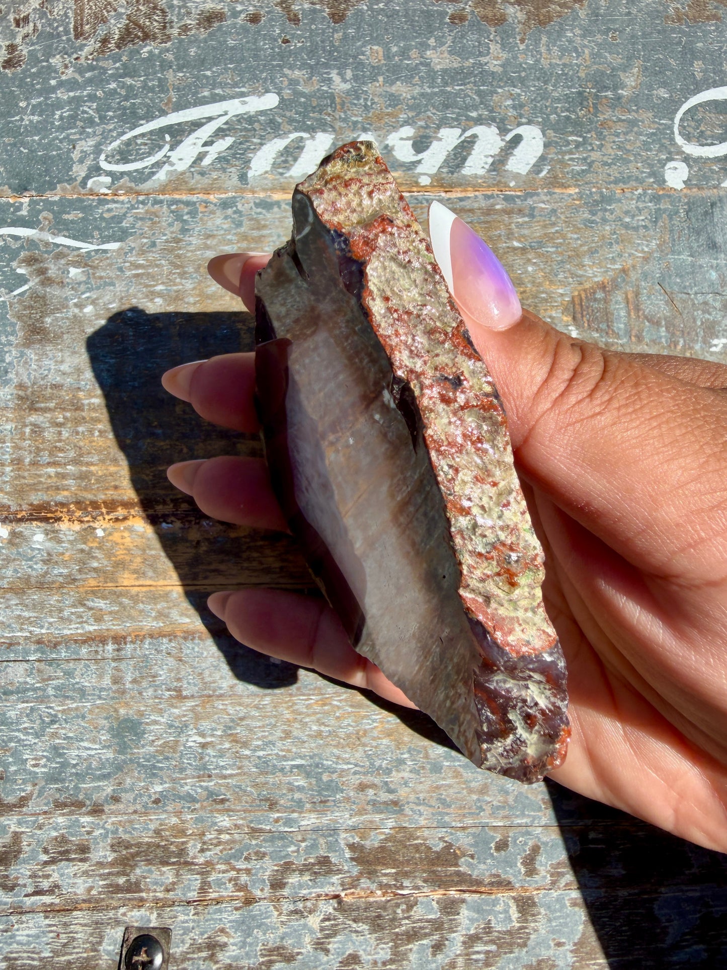 Gorgeous Swazi Agate Slab | Opt L