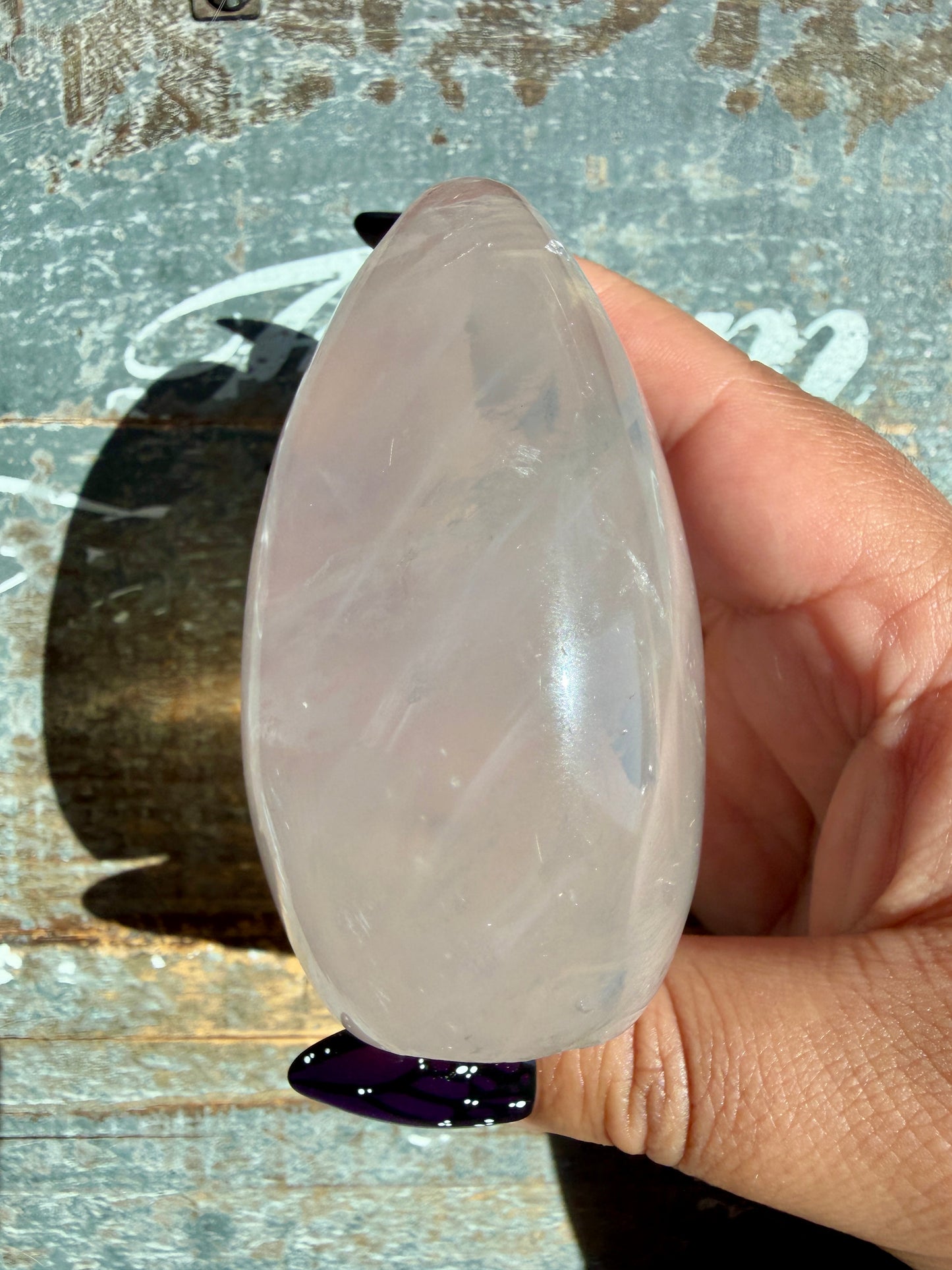 Gorgeous Jelly Rose Quartz Freeform | Opt S