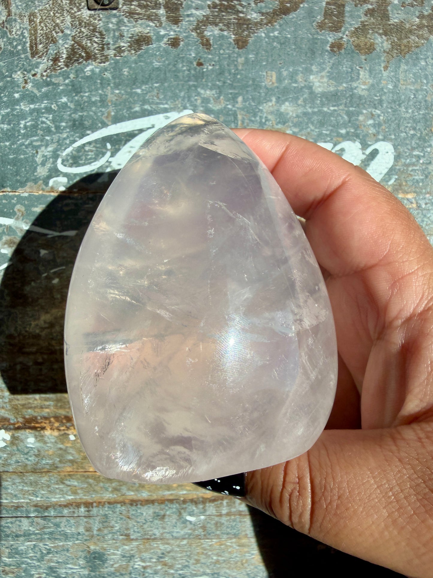 Gorgeous Jelly Rose Quartz Freeform | Opt S