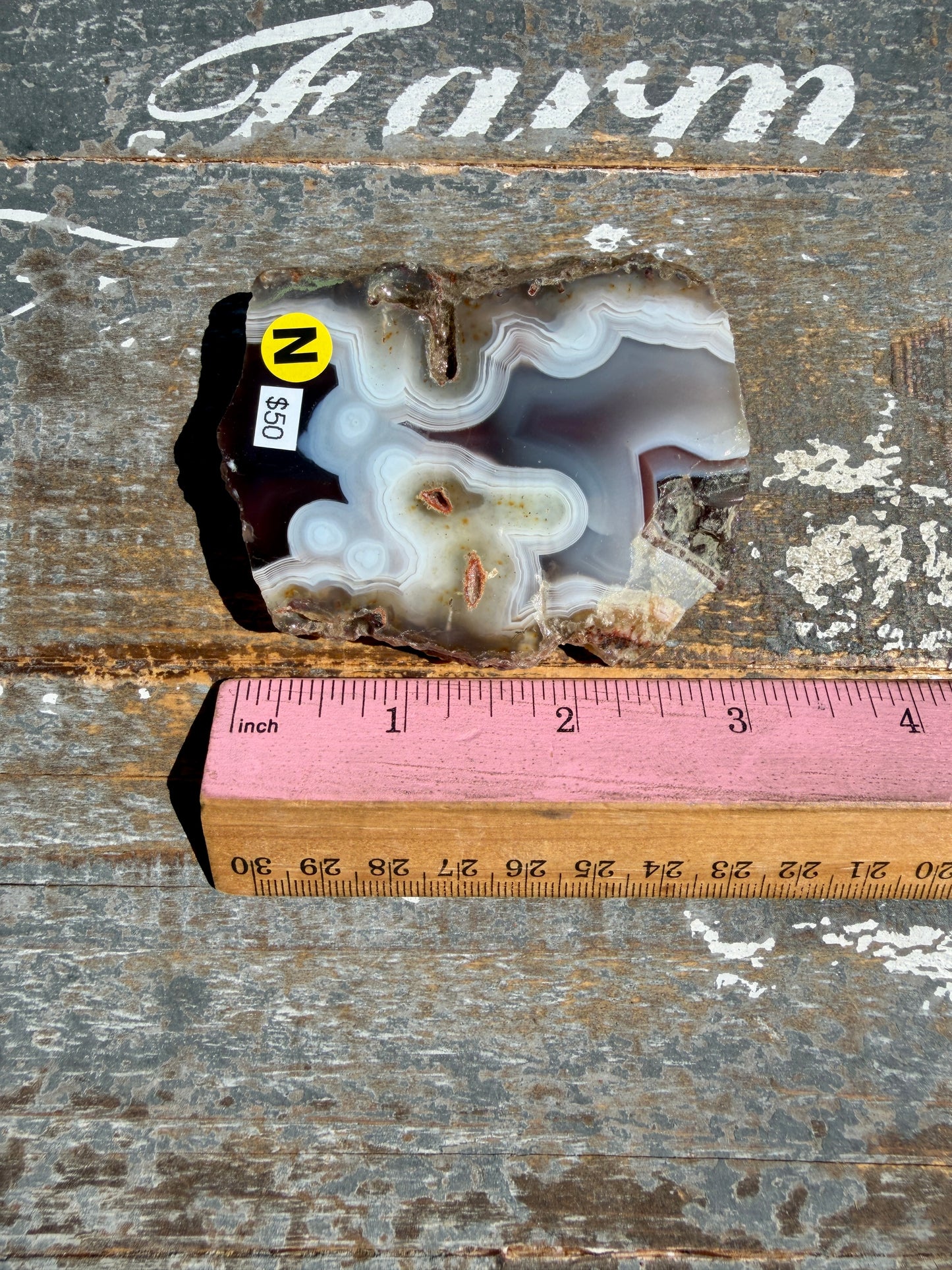 Gorgeous Swazi Agate Slab | Opt N