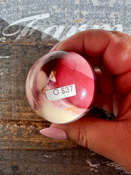 Gorgeous Mookaite Sphere from Australia | Opt O