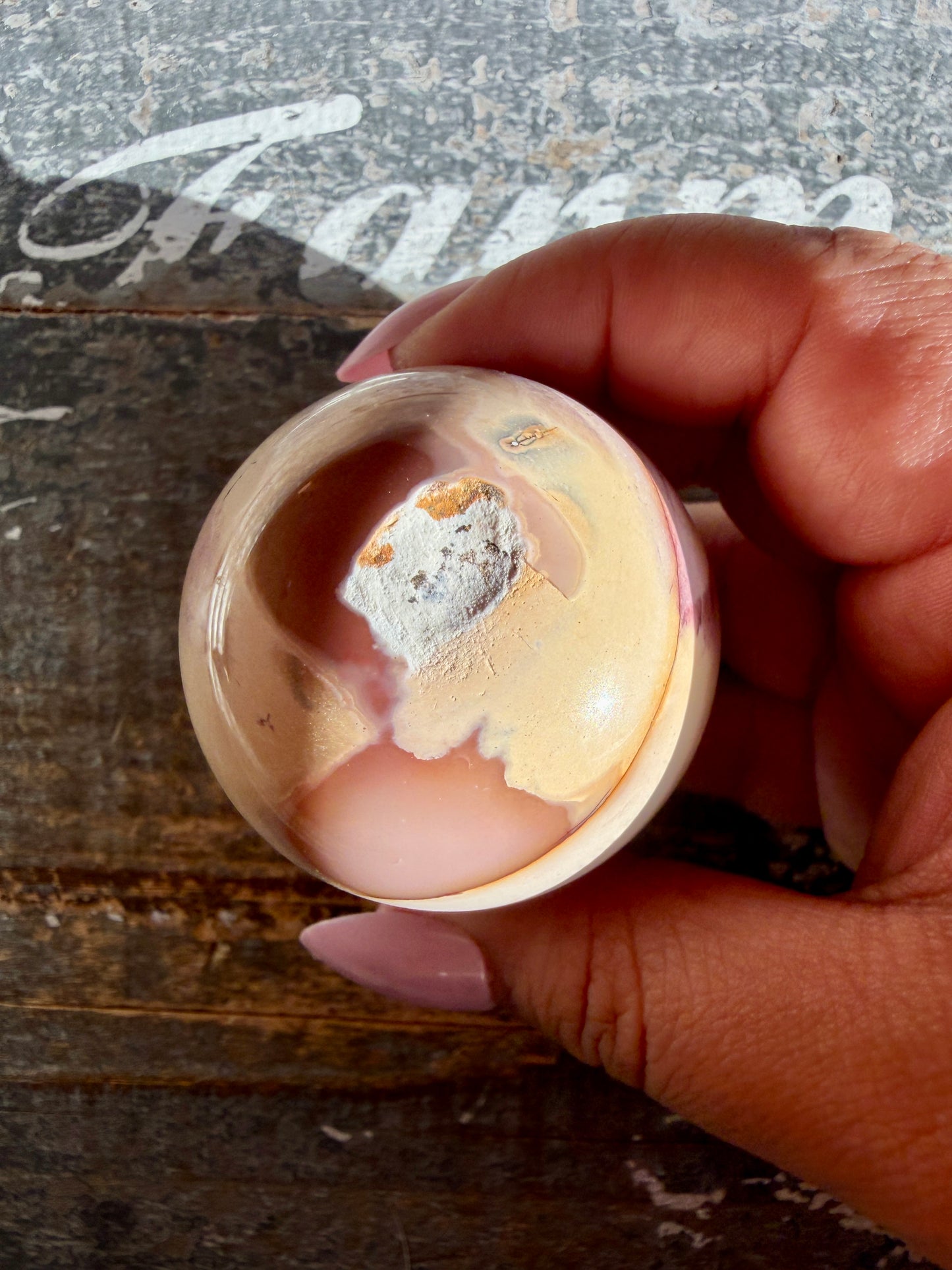 Gorgeous Mookaite Sphere from Australia | Opt O