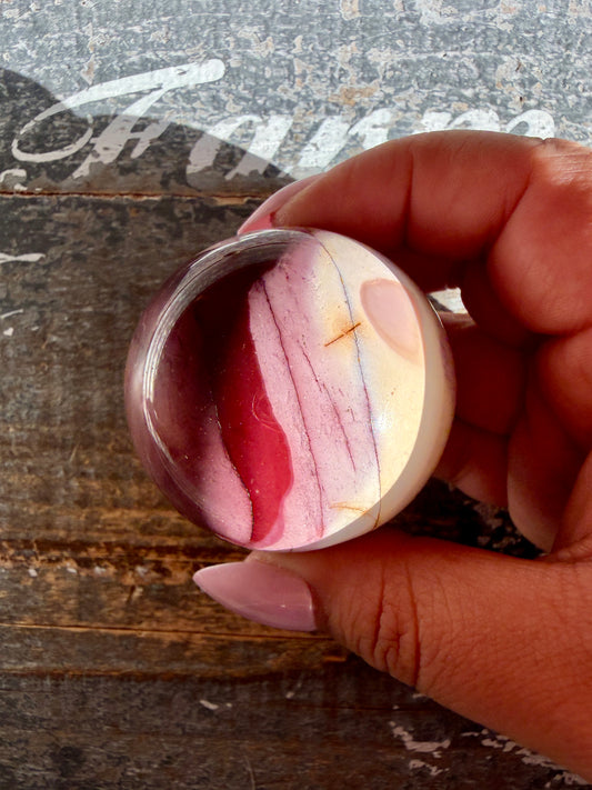 Gorgeous Mookaite Sphere from Australia | Opt O