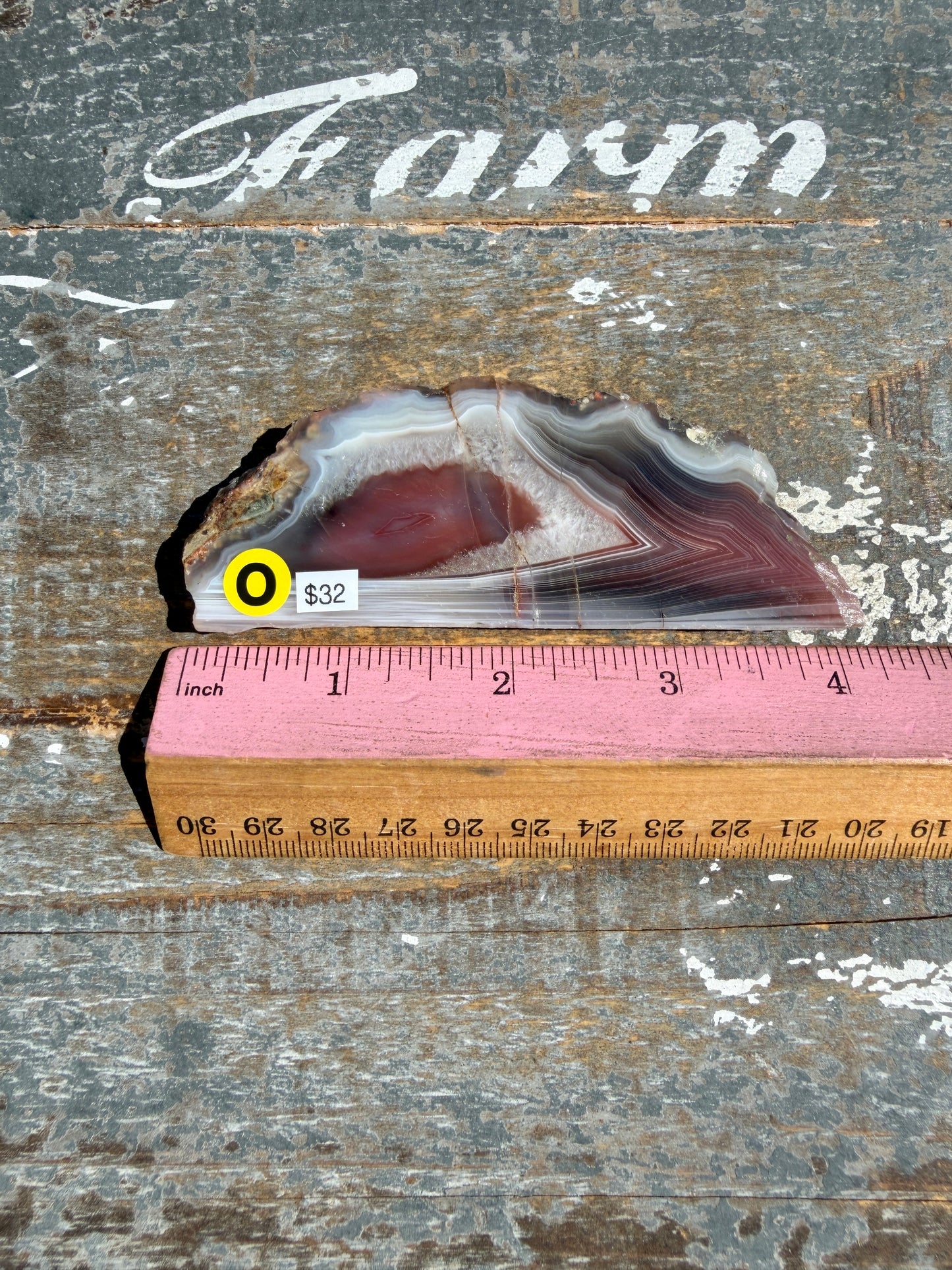 Gorgeous Swazi Agate Slab | Opt O