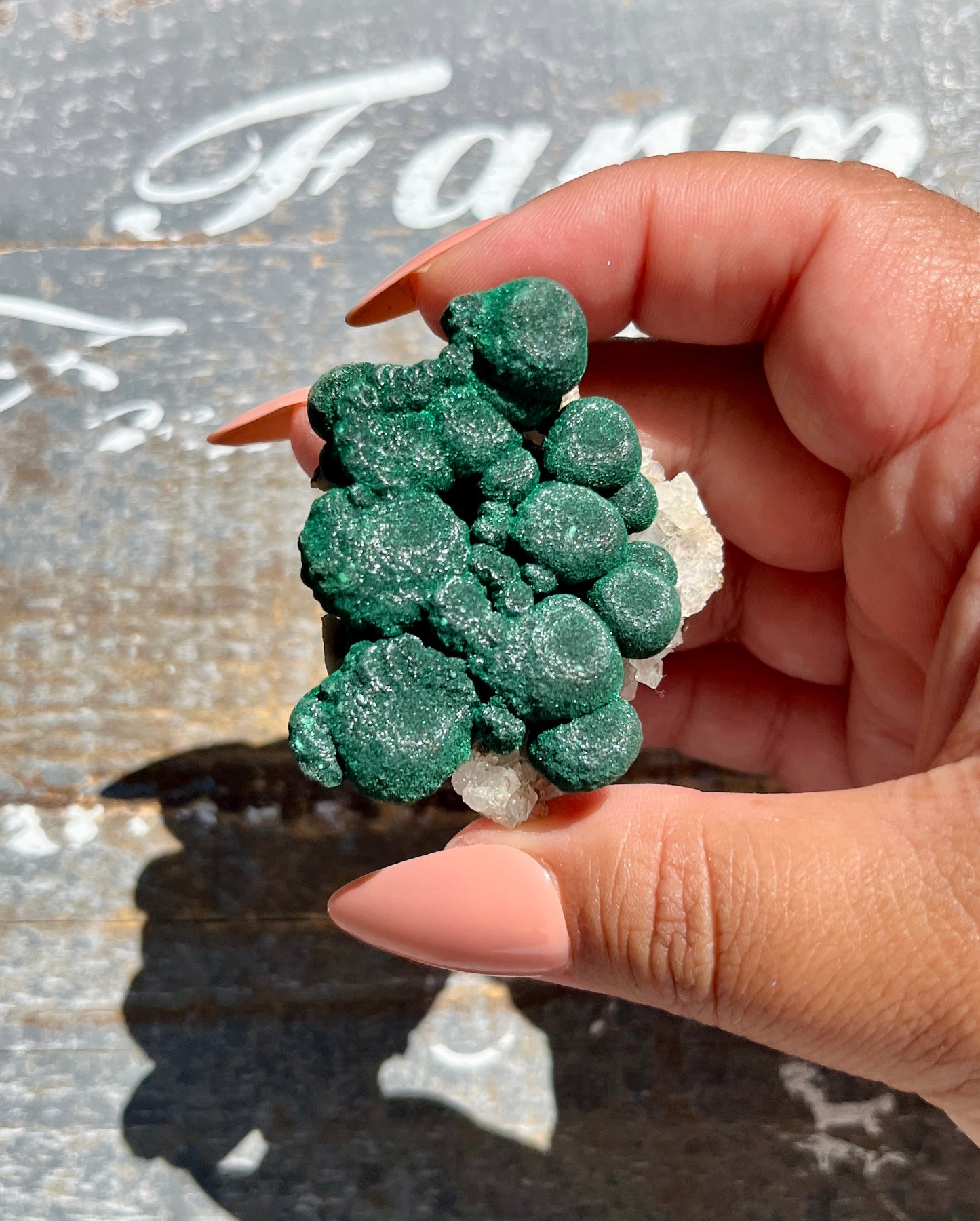 Gorgeous Druzy Malachite Specimen *Rare* from the Congo