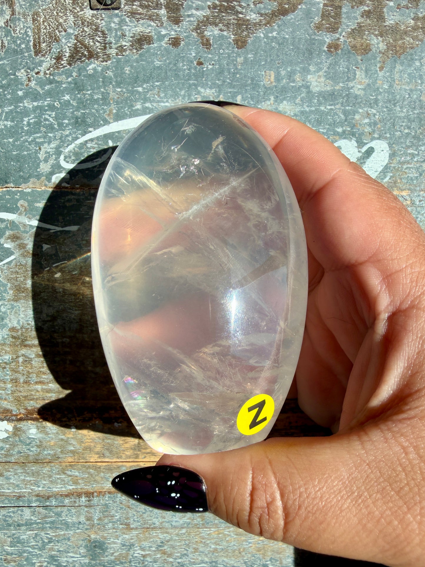Gorgeous Jelly Rose Quartz Freeform | Opt Z