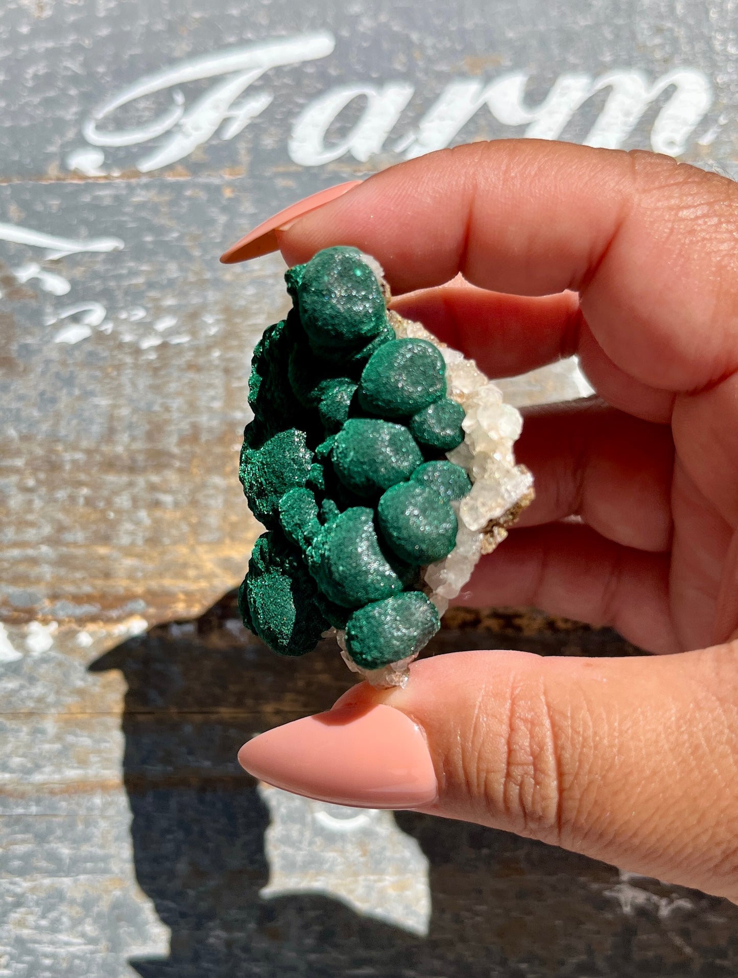 Gorgeous Druzy Malachite Specimen *Rare* from the Congo