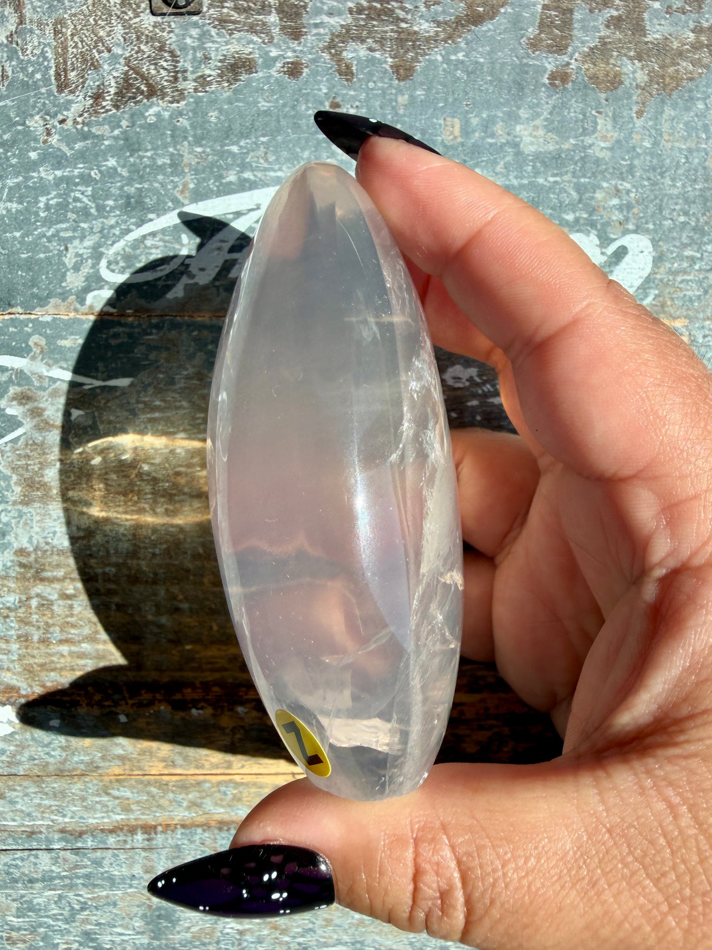 Gorgeous Jelly Rose Quartz Freeform | Opt Z