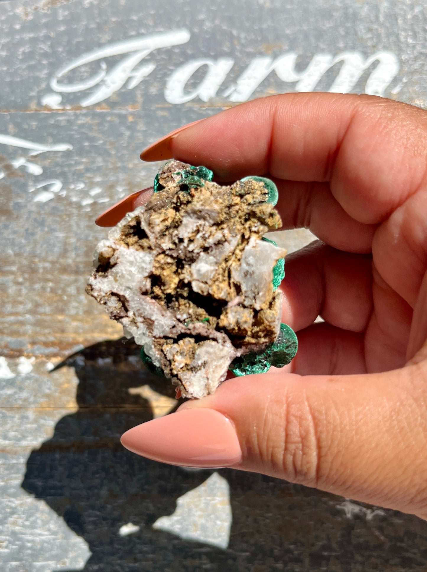 Gorgeous Druzy Malachite Specimen *Rare* from the Congo