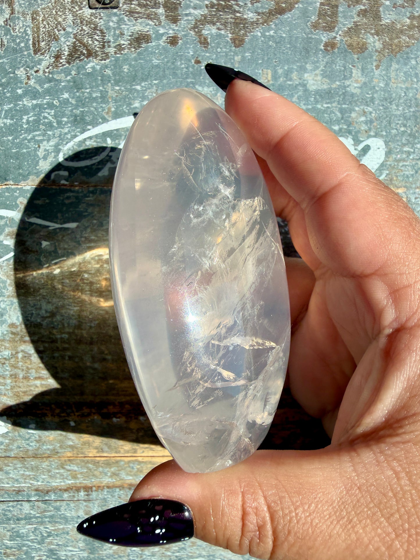 Gorgeous Jelly Rose Quartz Freeform | Opt Z