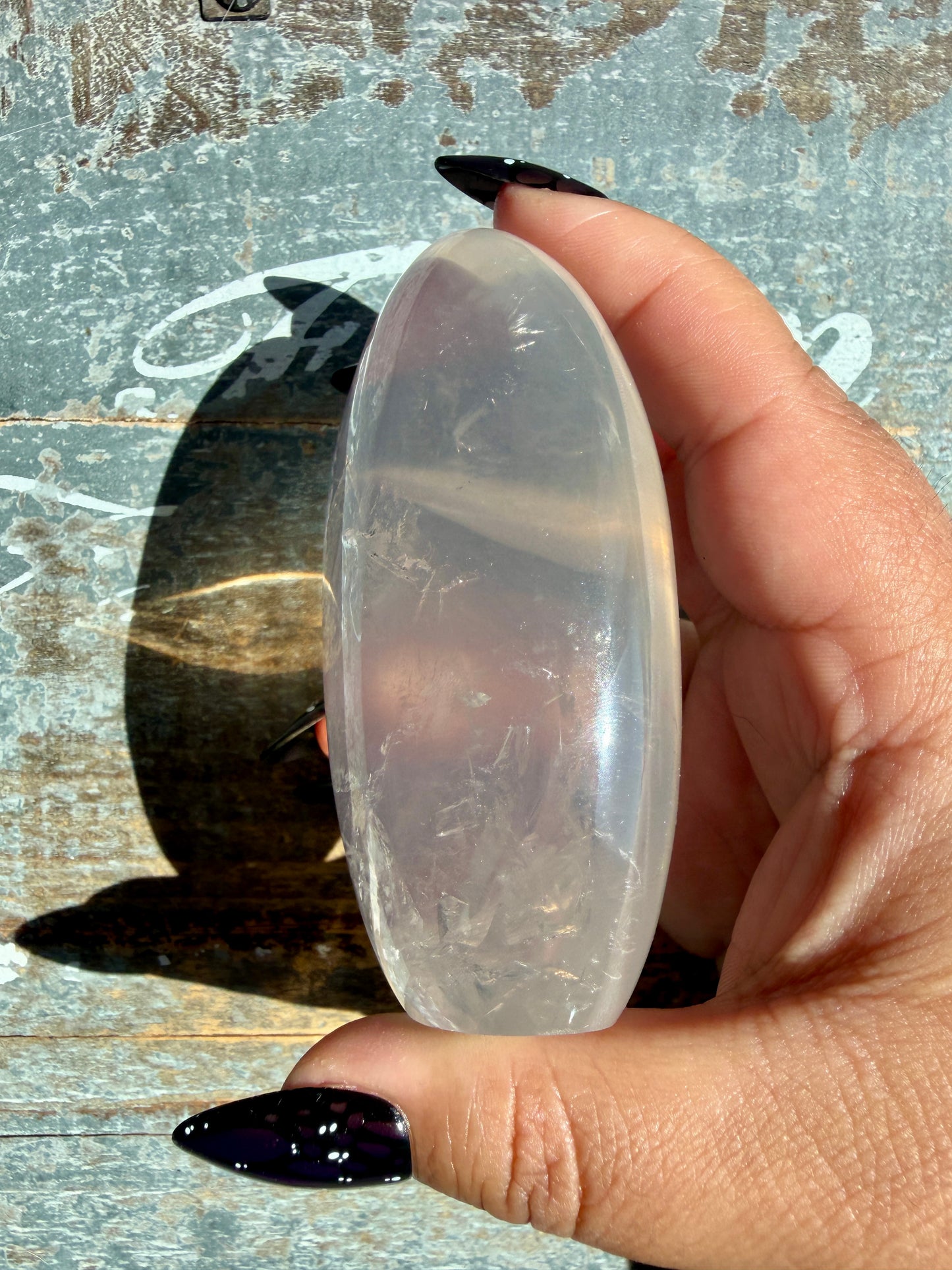 Gorgeous Jelly Rose Quartz Freeform | Opt Z