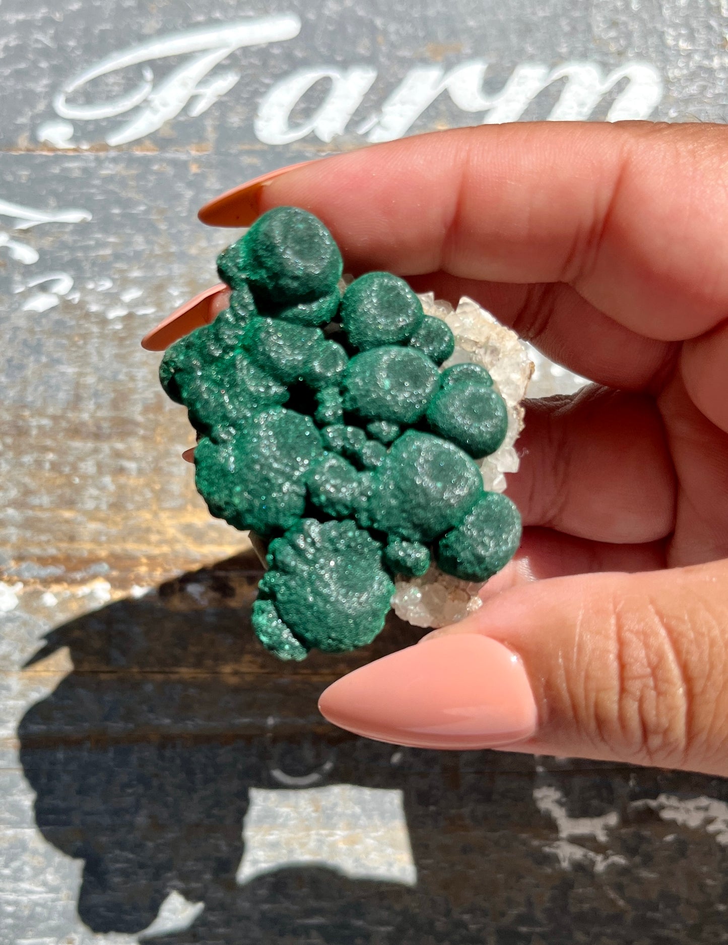 Gorgeous Druzy Malachite Specimen *Rare* from the Congo