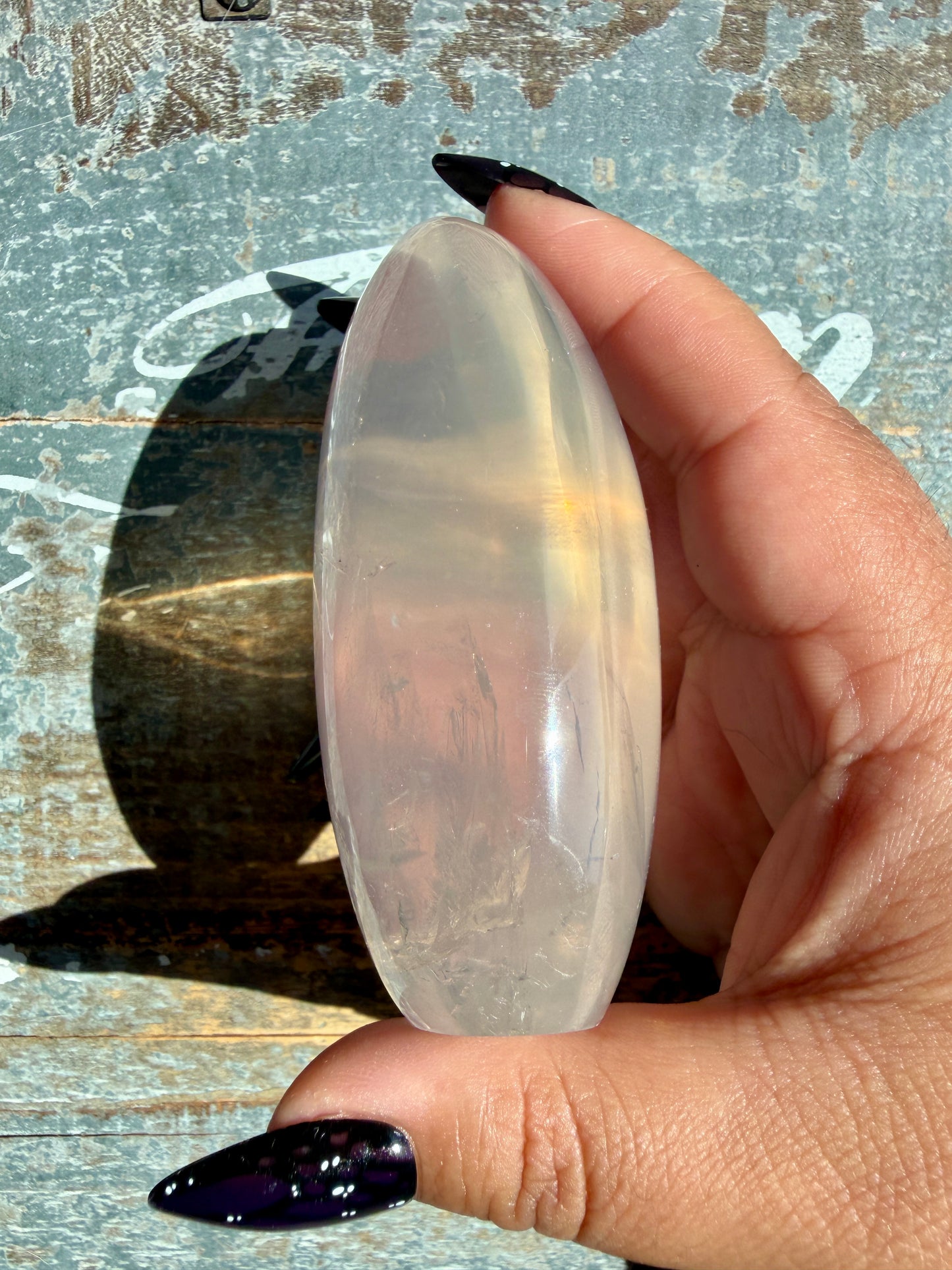 Gorgeous Jelly Rose Quartz Freeform | Opt Z