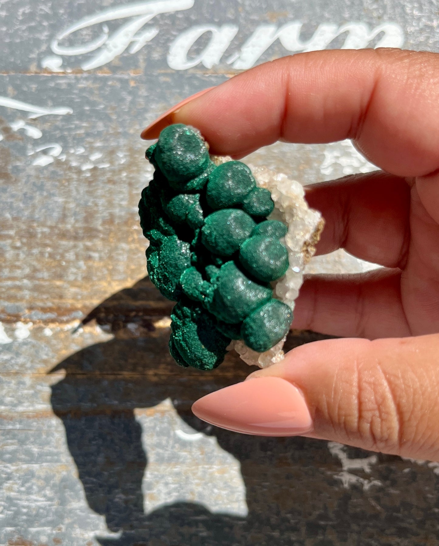 Gorgeous Druzy Malachite Specimen *Rare* from the Congo