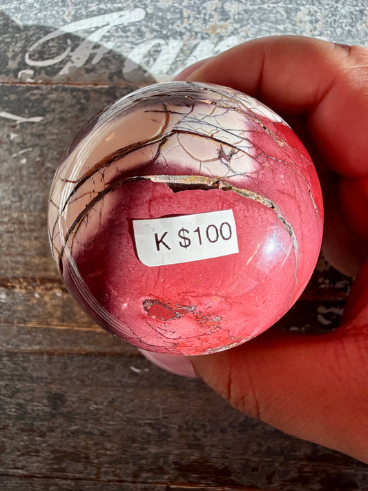 Gorgeous Mookaite Sphere from Australia | Opt K