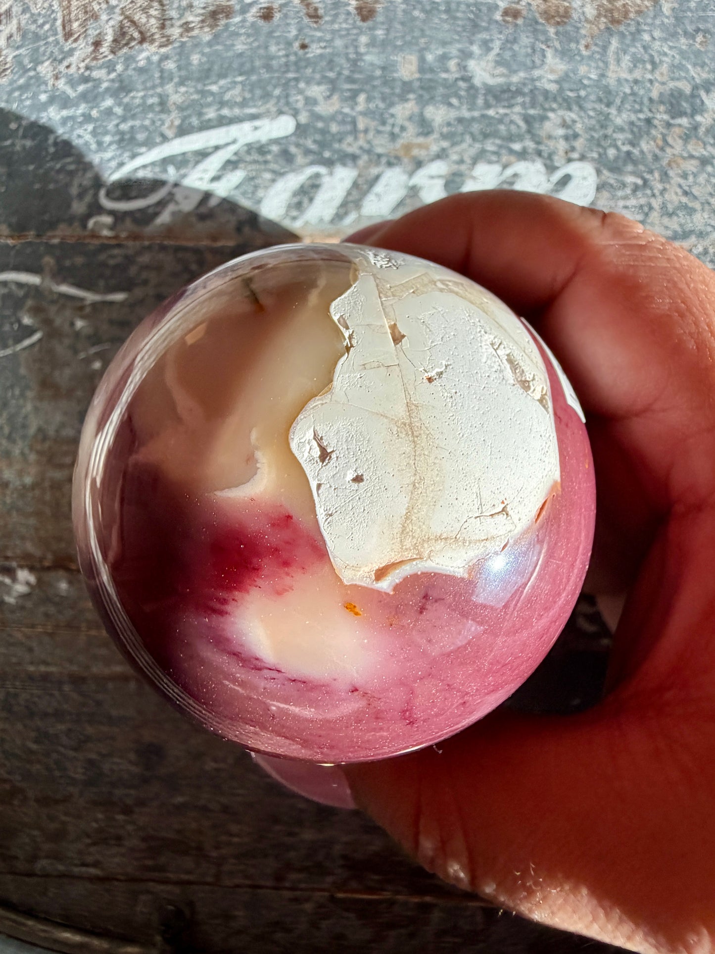 Gorgeous Mookaite Sphere from Australia | Opt L