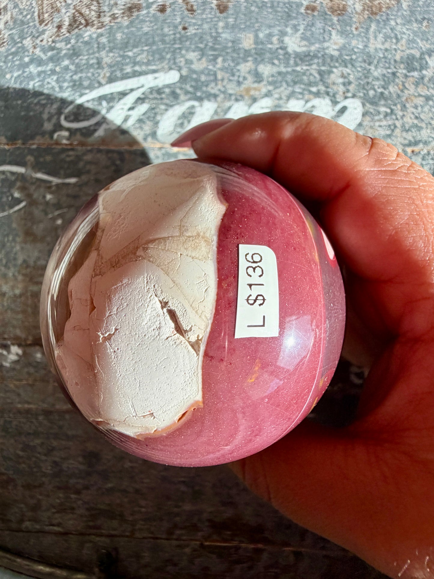 Gorgeous Mookaite Sphere from Australia | Opt L