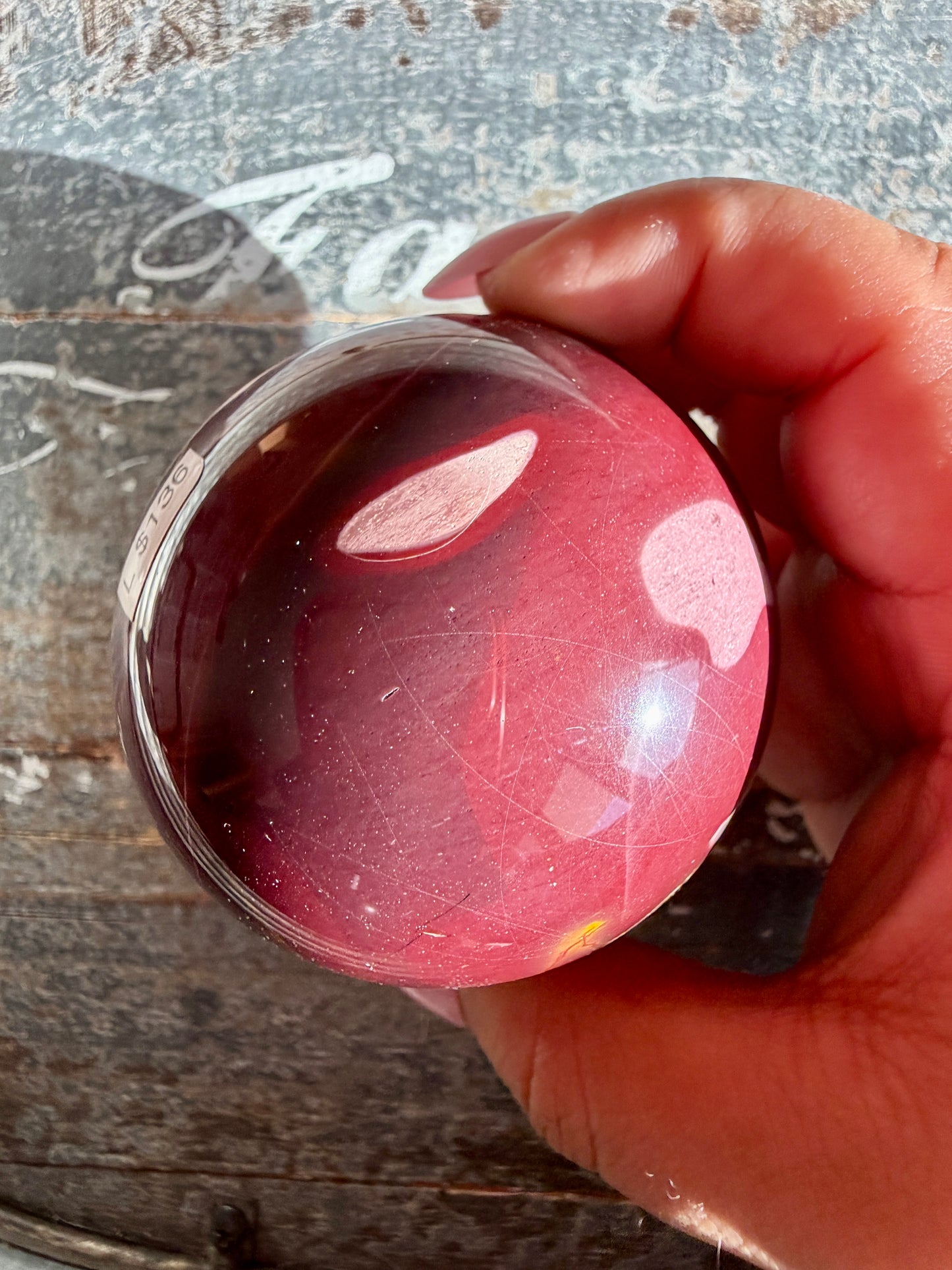 Gorgeous Mookaite Sphere from Australia | Opt L
